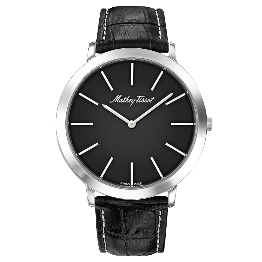 Mathey Tissot Men's Darius Black Dial Watch - H7915AIN