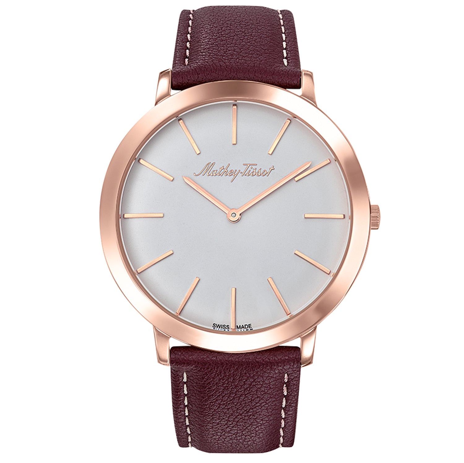 Mathey Tissot Men's Darius White Dial Watch - H7915PI