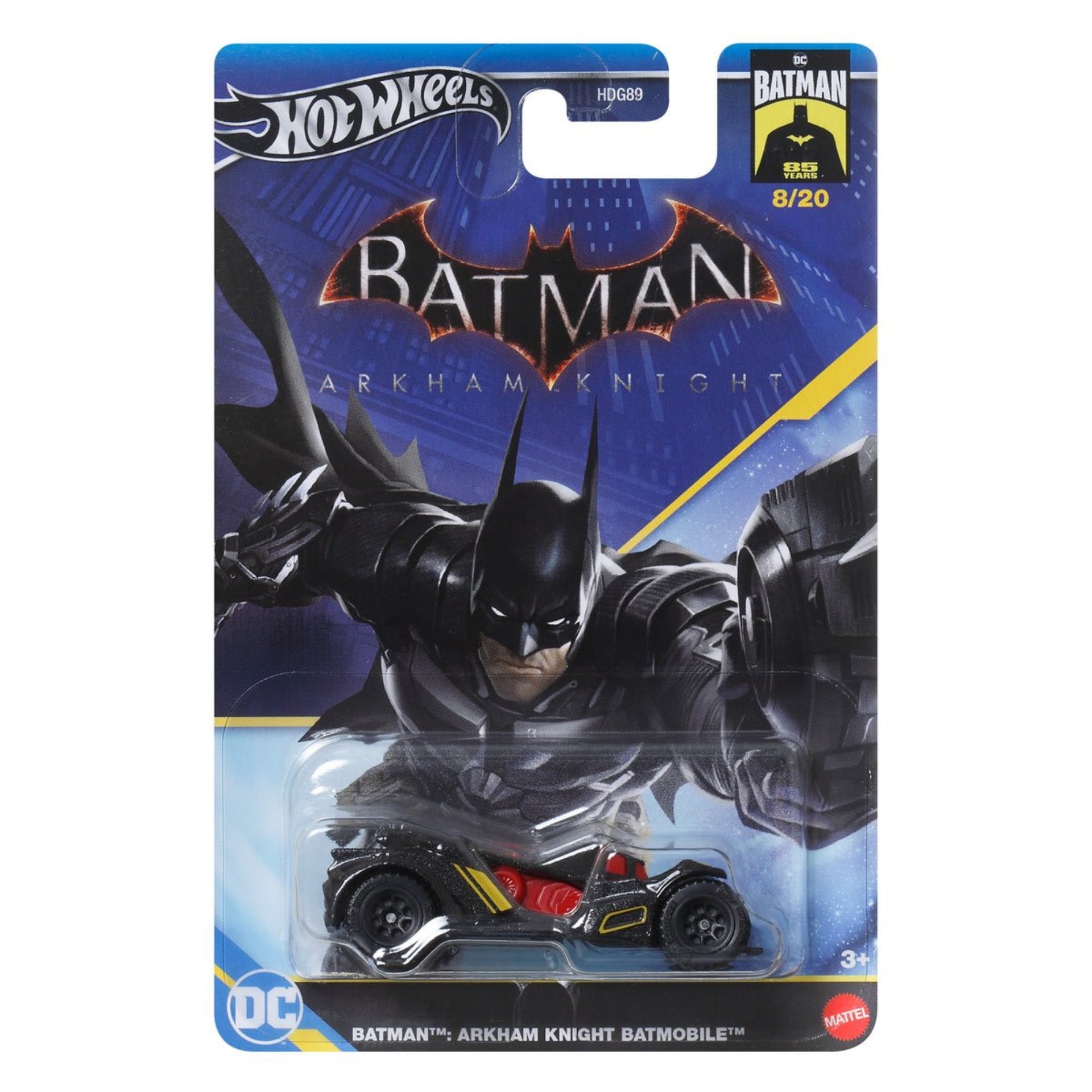 Hot Wheels Batman Themed Arkham Knight Black