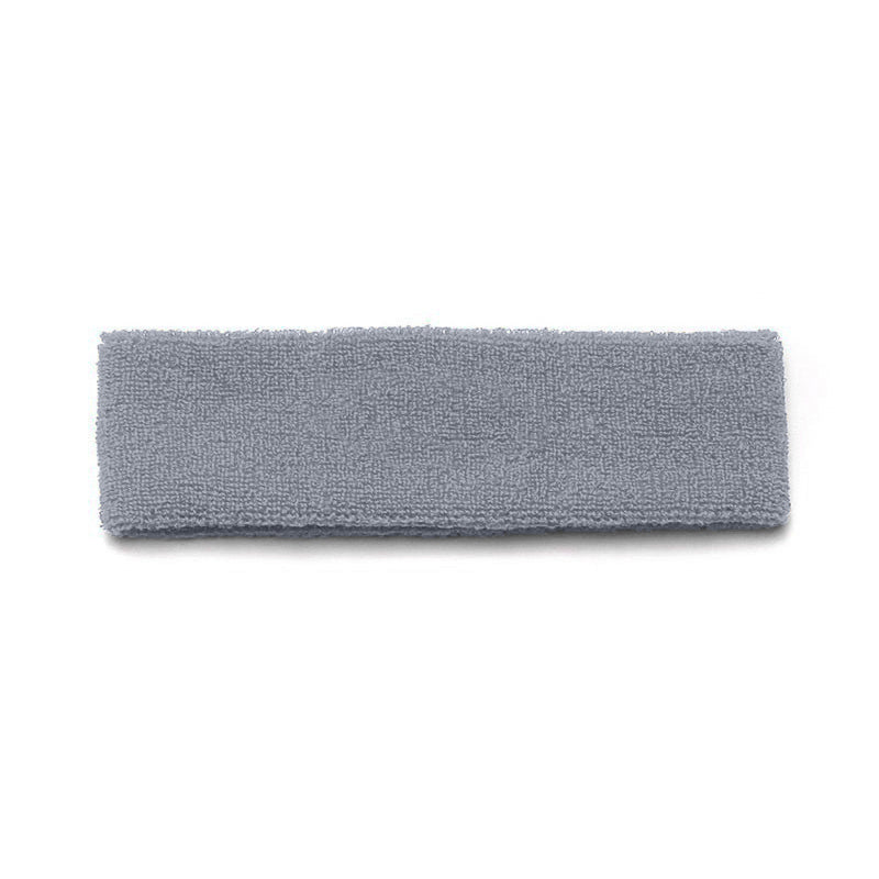 6 Pack Sports Headbands Stretchy Sweatbands for Yoga Fitness and Dance (Grey)