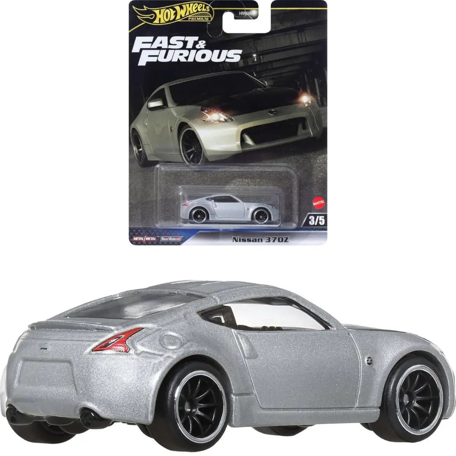 Hot Wheels Fast & Furious X 1:64 Die Cast Nissan 370Z Grey