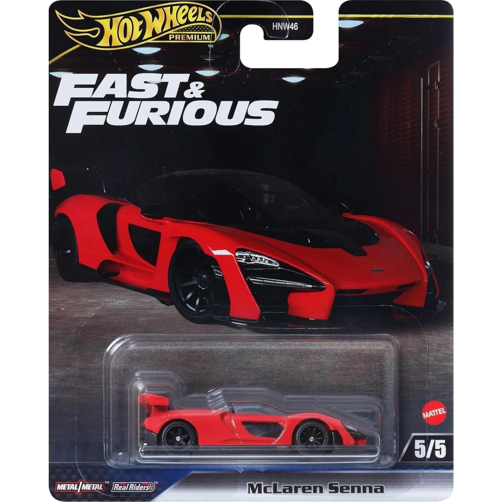 Hot Wheels Fast & Furious X 1:64 Die Cast McLaren Senna Red