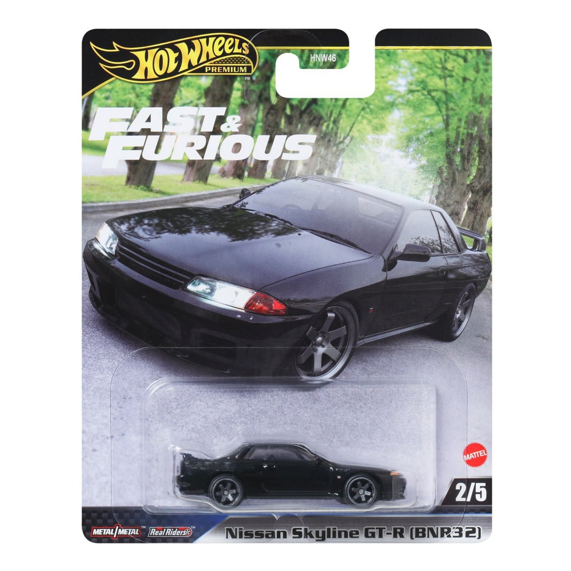 Hot Wheels Fast & Furious 7 1:64 Die Cast Nissan Skyline GT R (BNR32) Black