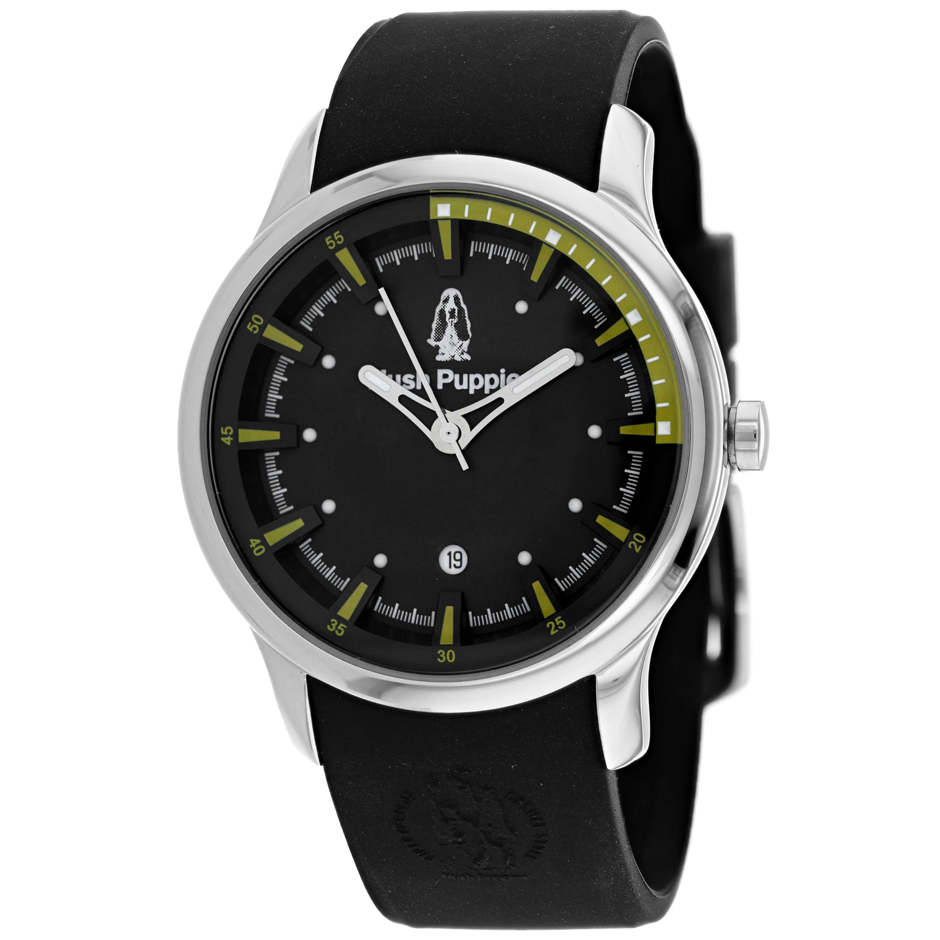 Hush Puppies Men's Classic Black Dial Watch - HP.3570M.9502