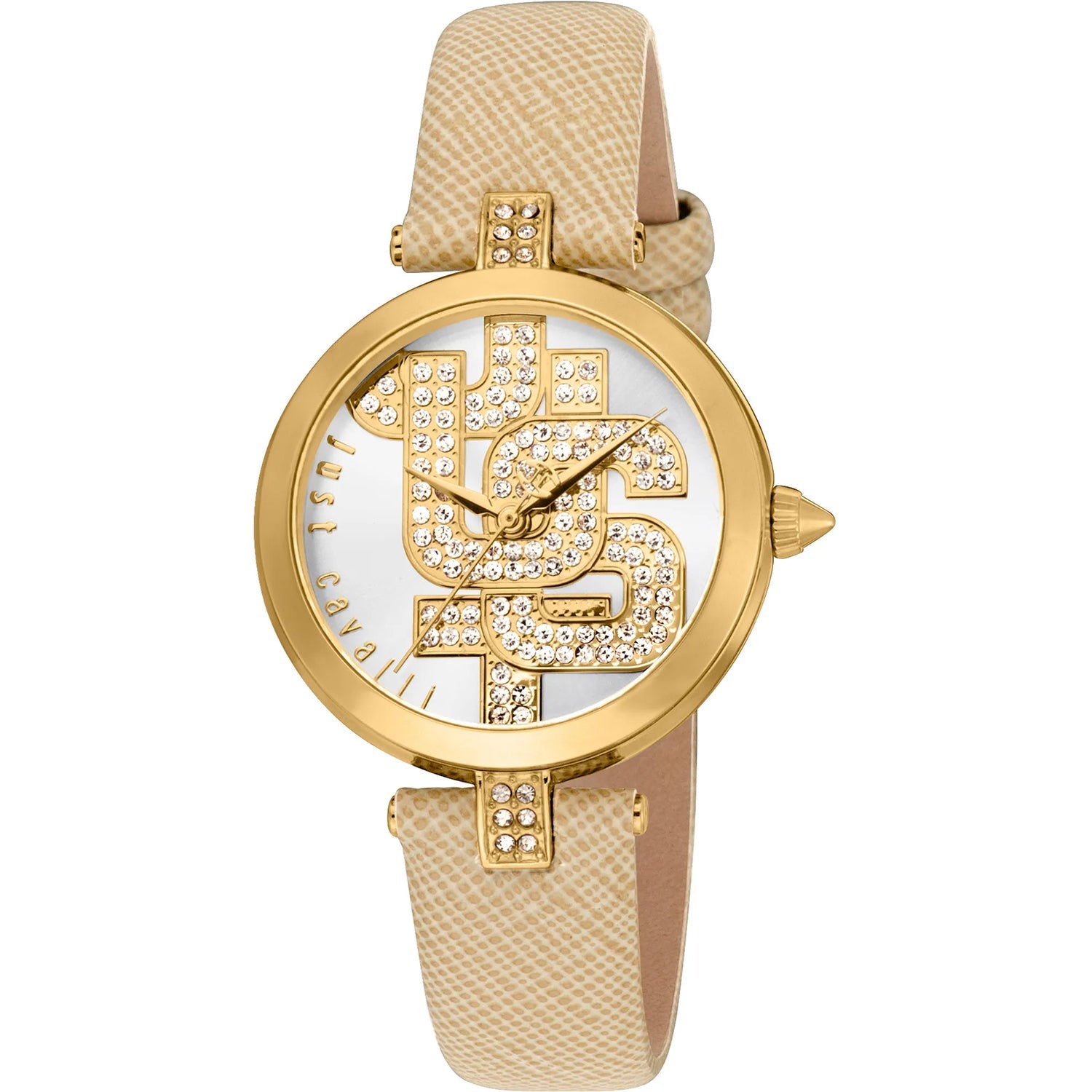 Just Cavalli Women's Maiuscola Silver Dial Watch - JC1L241L0025