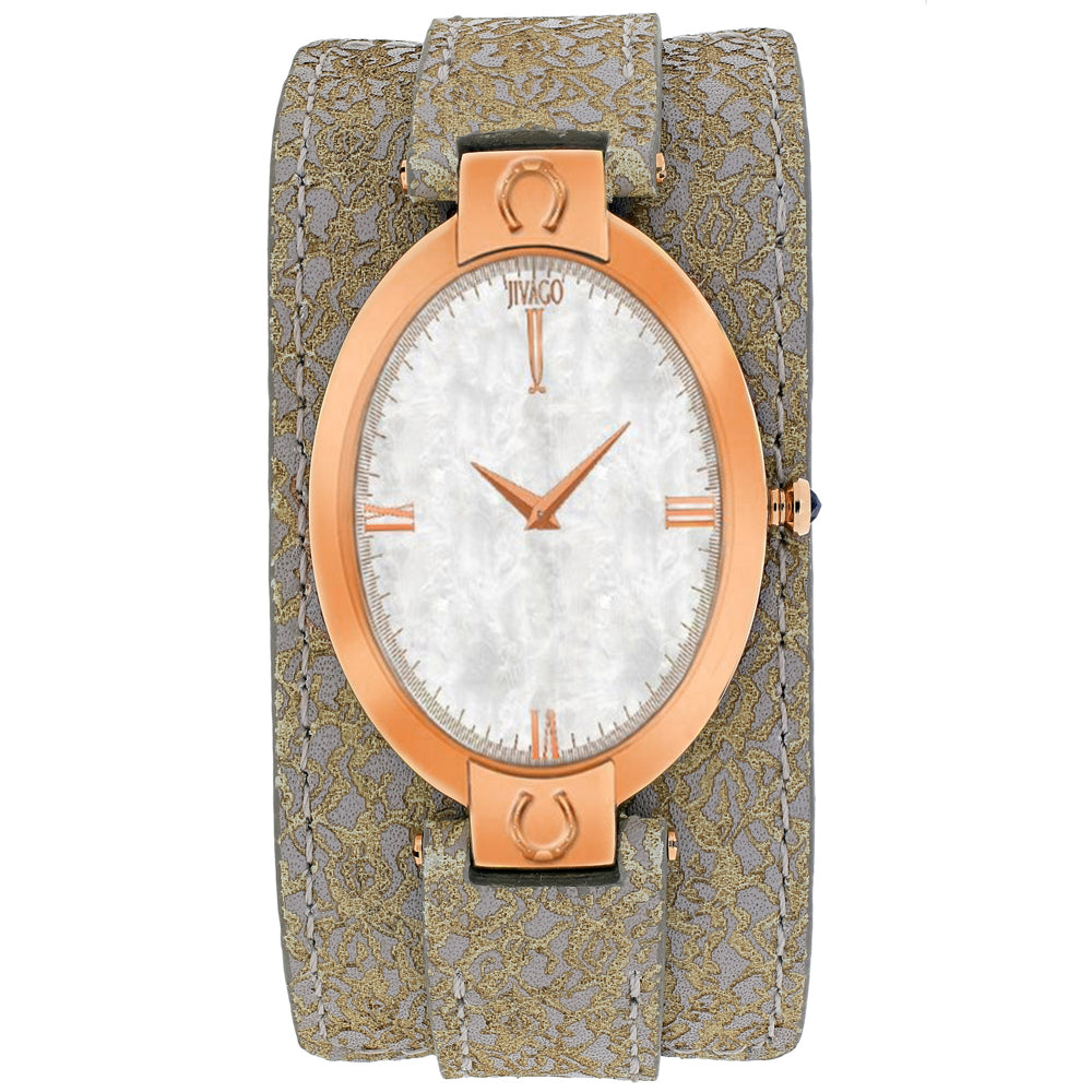 Jivago Women's Good luck White MOP Dial Watch - JV1832