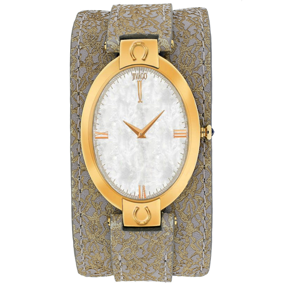 Jivago Women's Good luck White MOP Dial Watch - JV1836