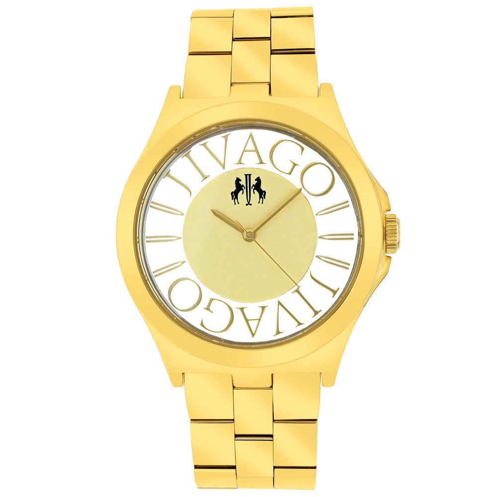 Jivago Women's Fun Gold tone Dial Watch - JV8414