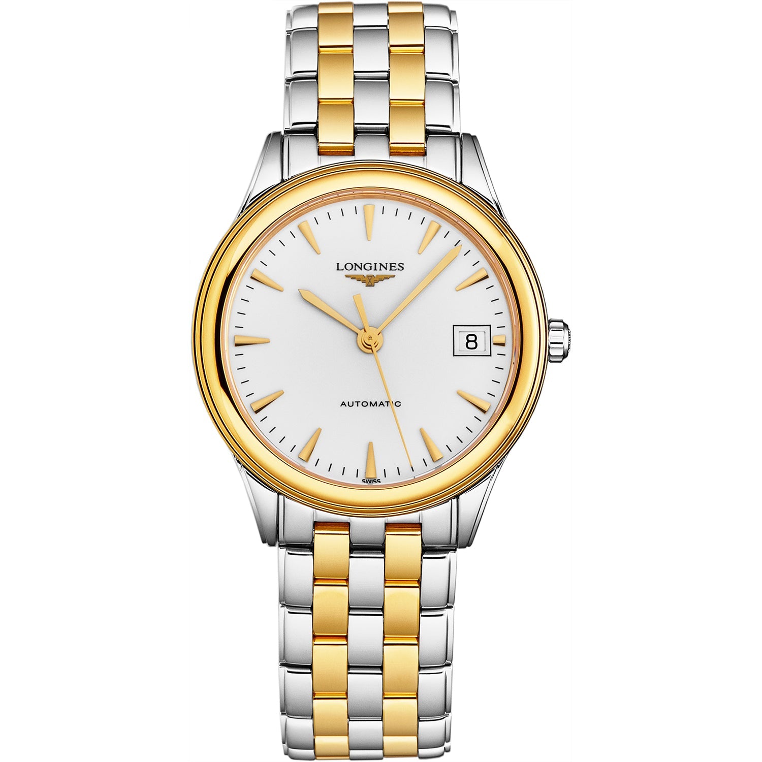 Longines Men's Flagship White Dial Watch - L47743227