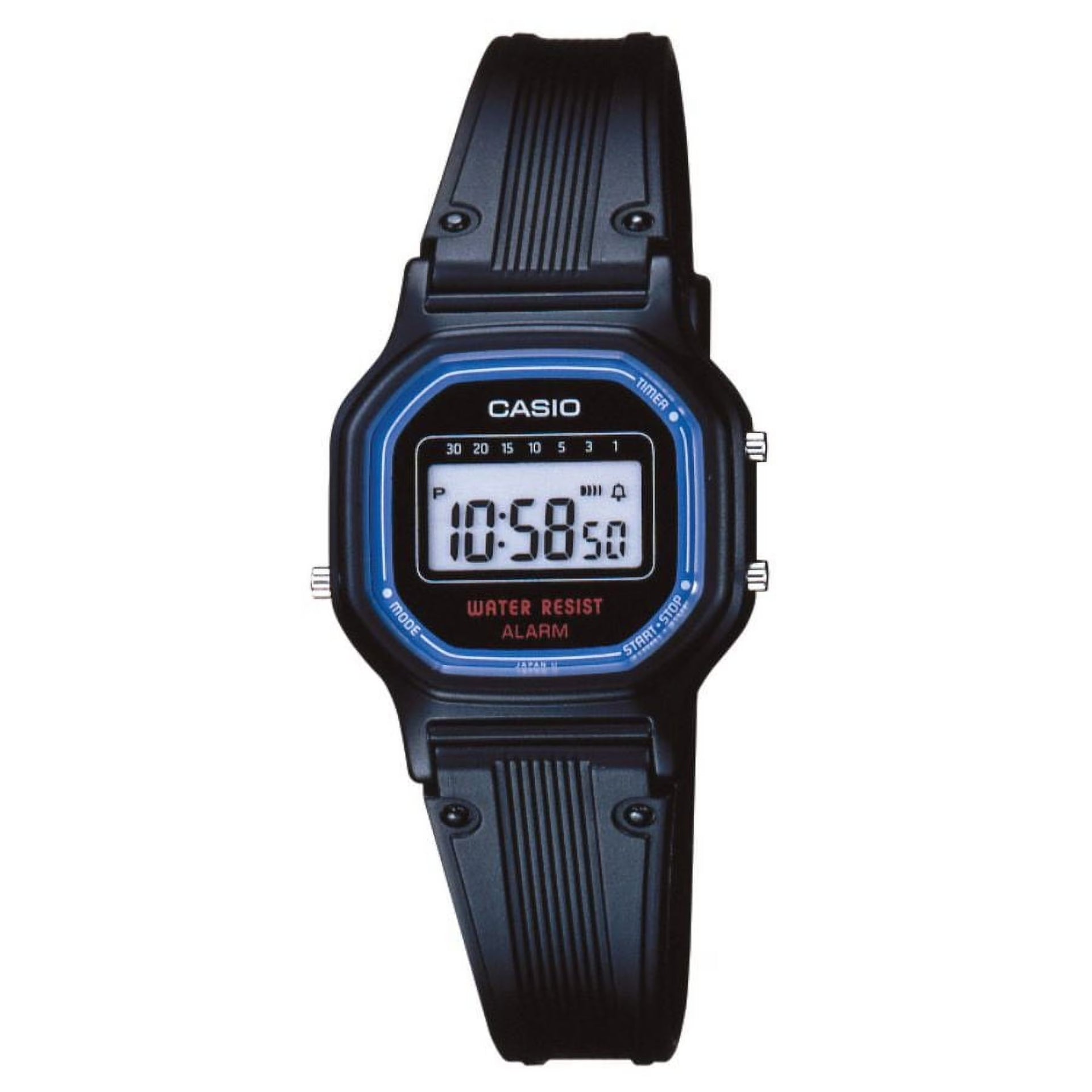 Casio Women's Vintage Classic Digital Watch with Black Case - LA-11WB-1Z