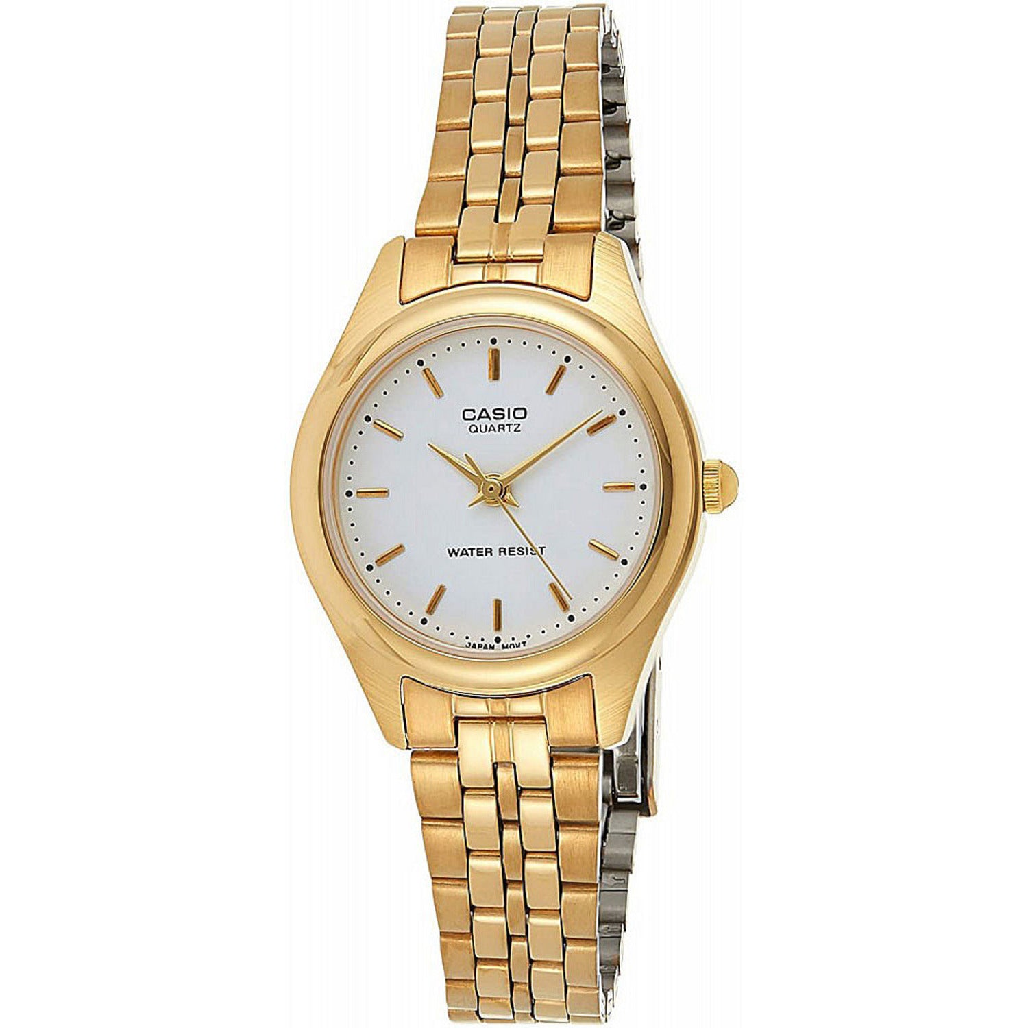 Casio WomenÕs Elegant Gold-Tone Analog Watch - LTP-1129N-7A