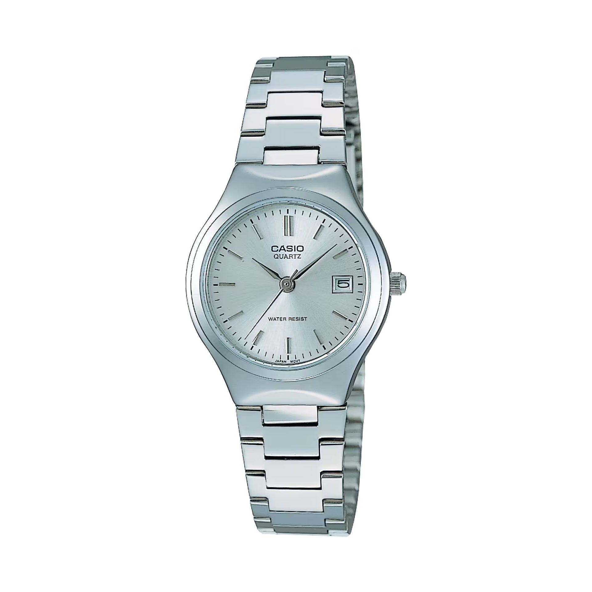 Casio WomenÕs Silver Dial Analog Watch with Stainless Steel Bracelet - LTP-1170A-7A