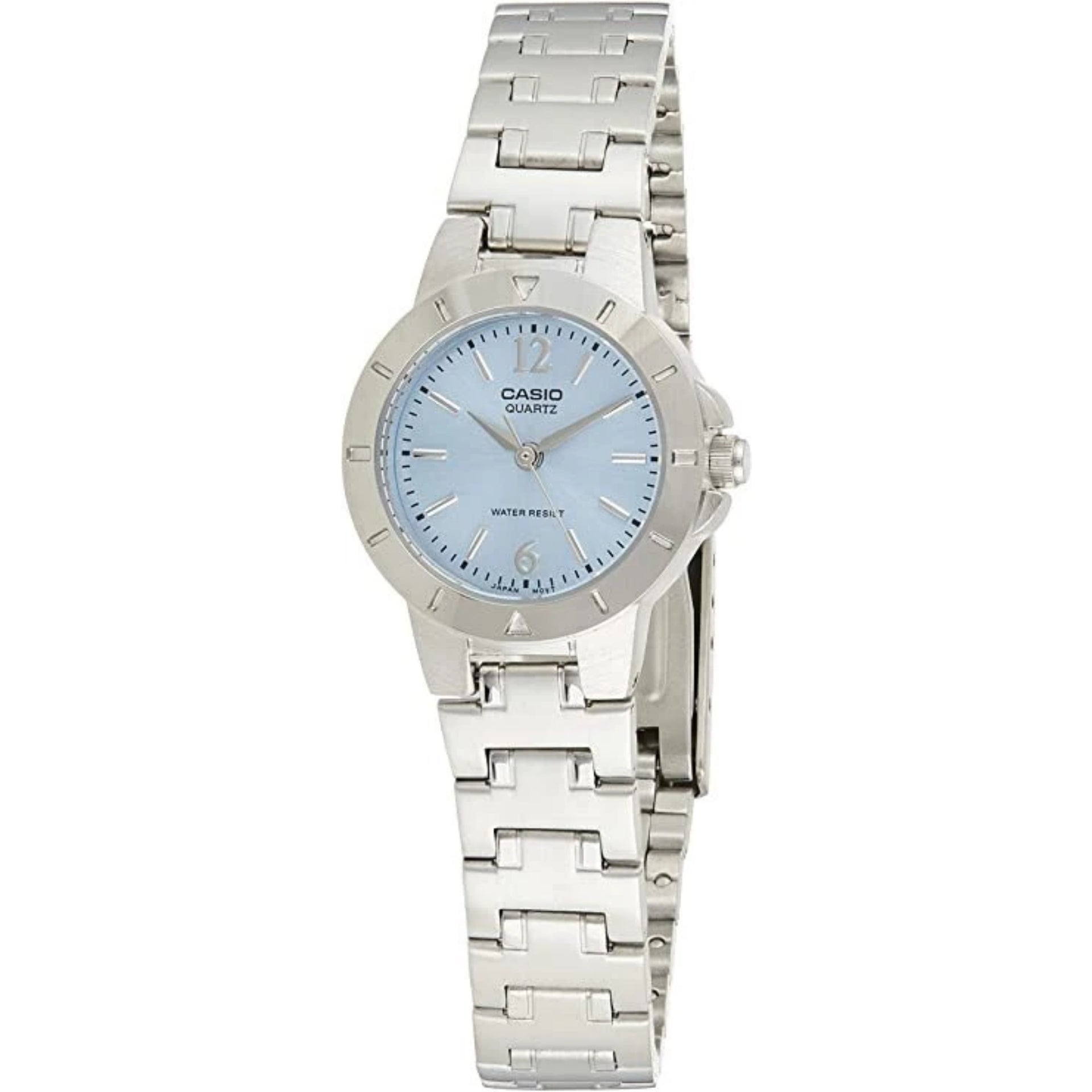 Casio WomenÕs Stainless Steel Watch Light Blue Dial - LTP-1177A-2A