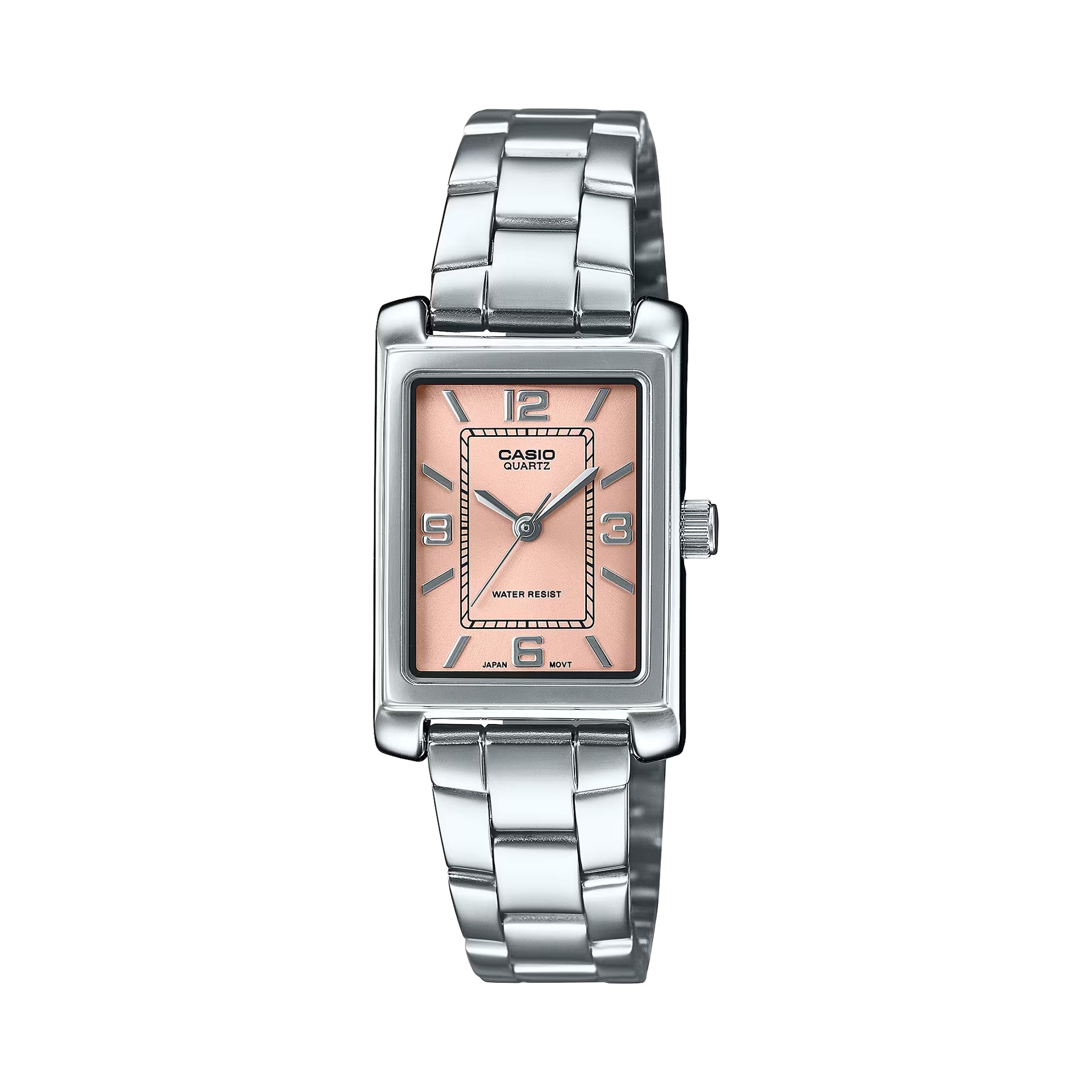 Casio Women’s Pink Analog Stainless Steel Bracelet - LTP-1234DD-4ADF