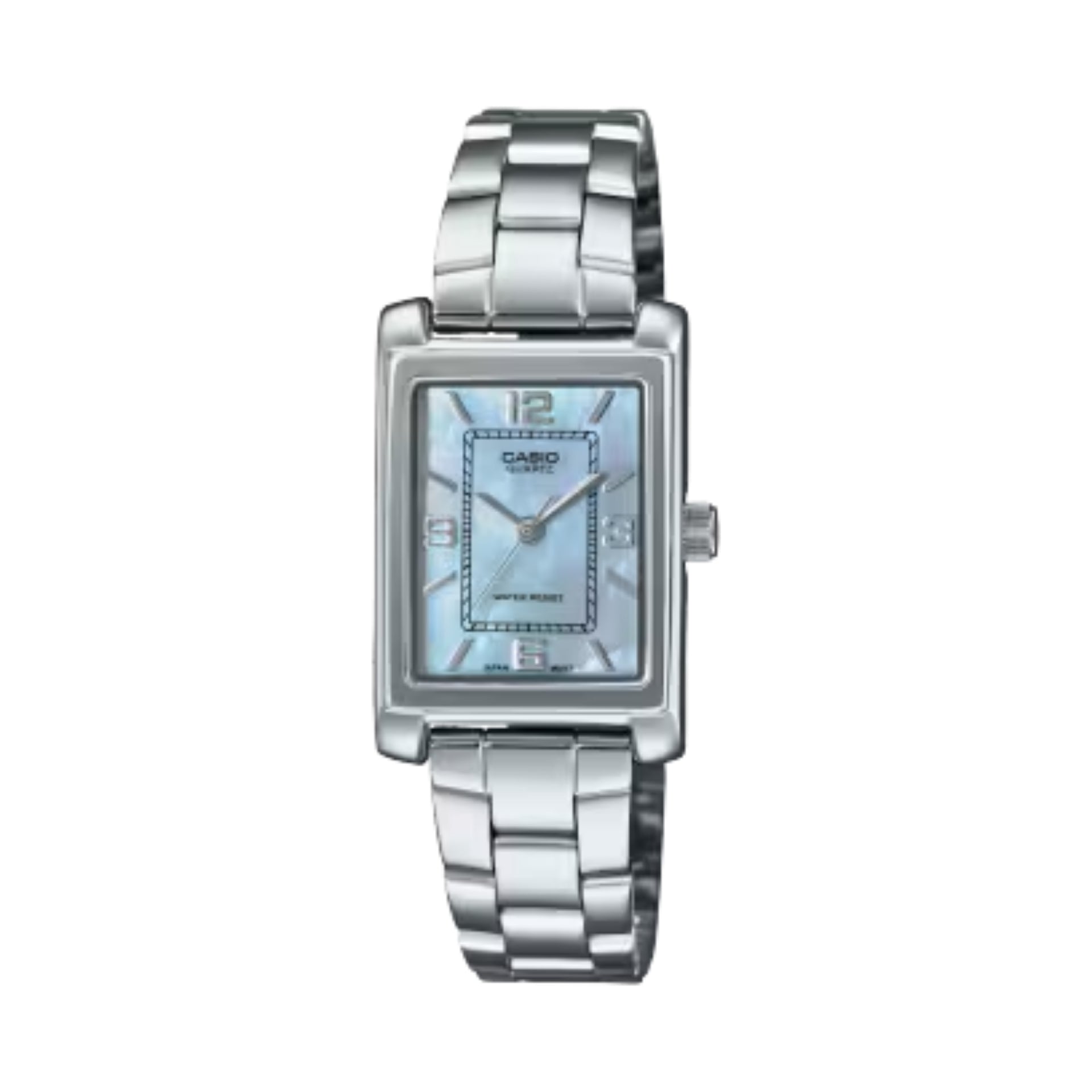 Casio WomenÕs Stainless Steel Blue Mother of Pearl - LTP-1234DS-2ADF