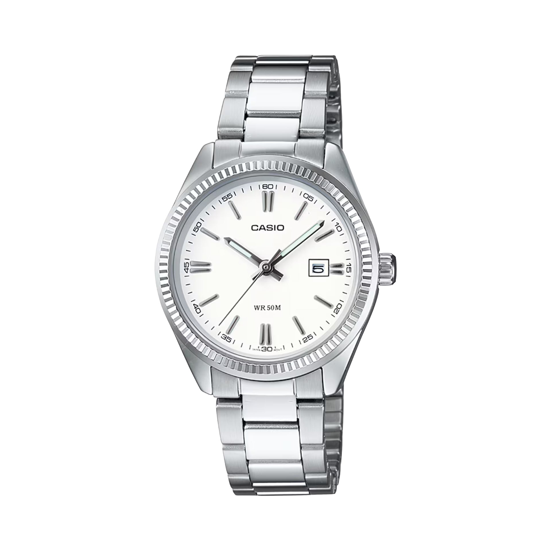 Casio WomenÕs Stainless Steel Analog Watch White Dial - LTP-1302D-7A1V