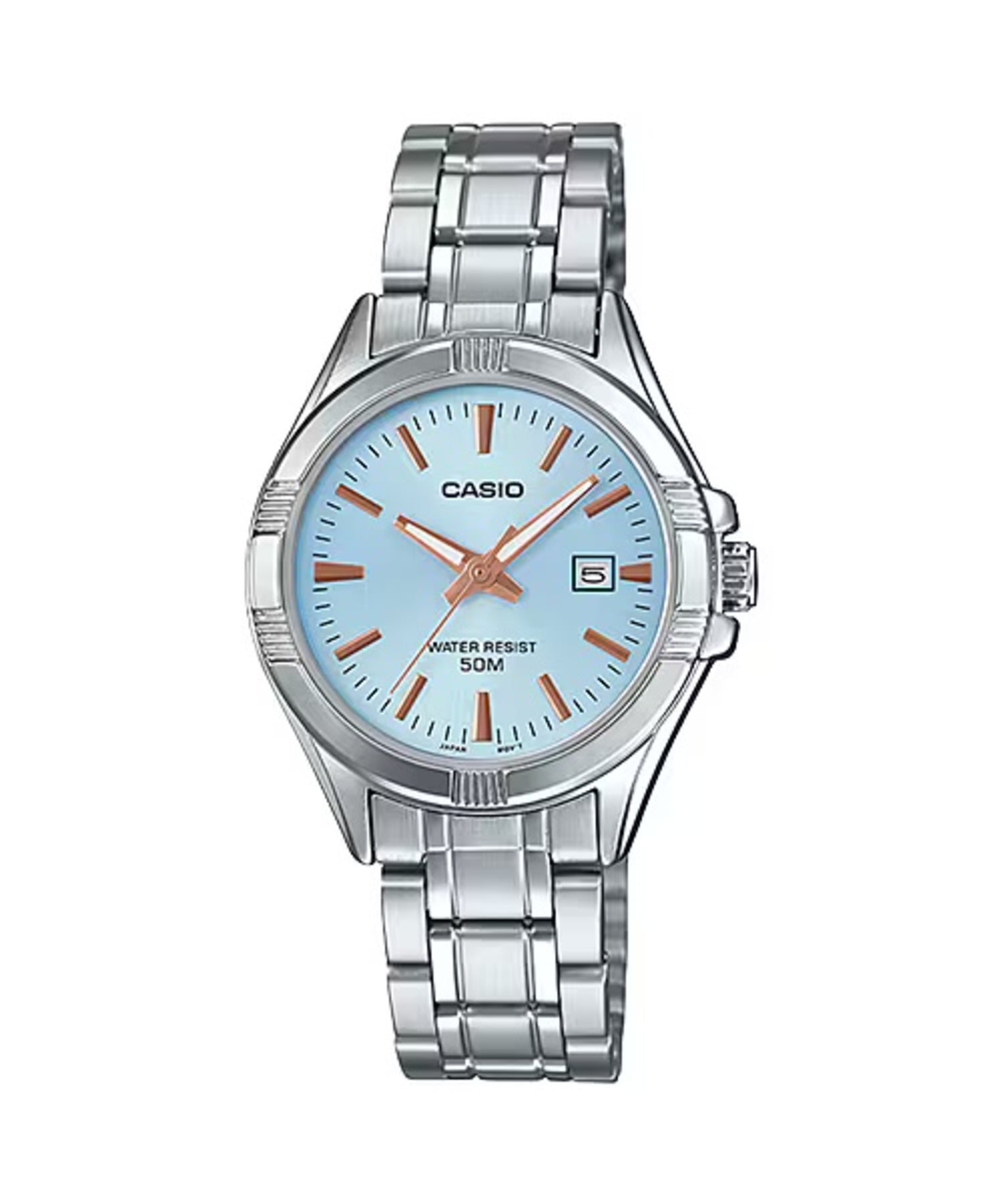 Casio WomenÕs Blue Dial Stainless Steel Bracelet Watch - LTP-1308D-2AV