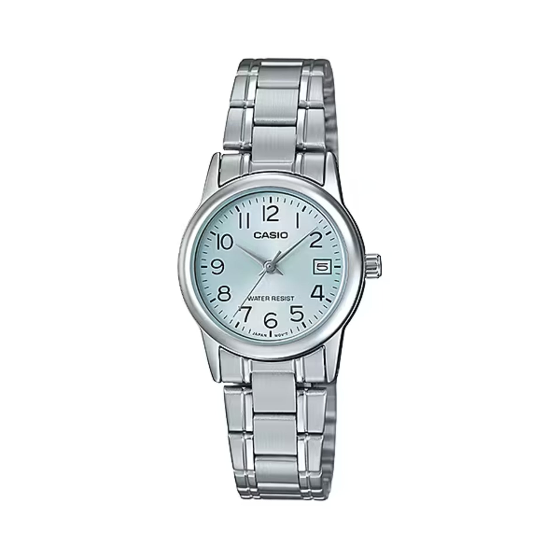 Casio Women’s Light Blue Dial Stainless Steel Analog Watch - LTP-V002D-2BUDF