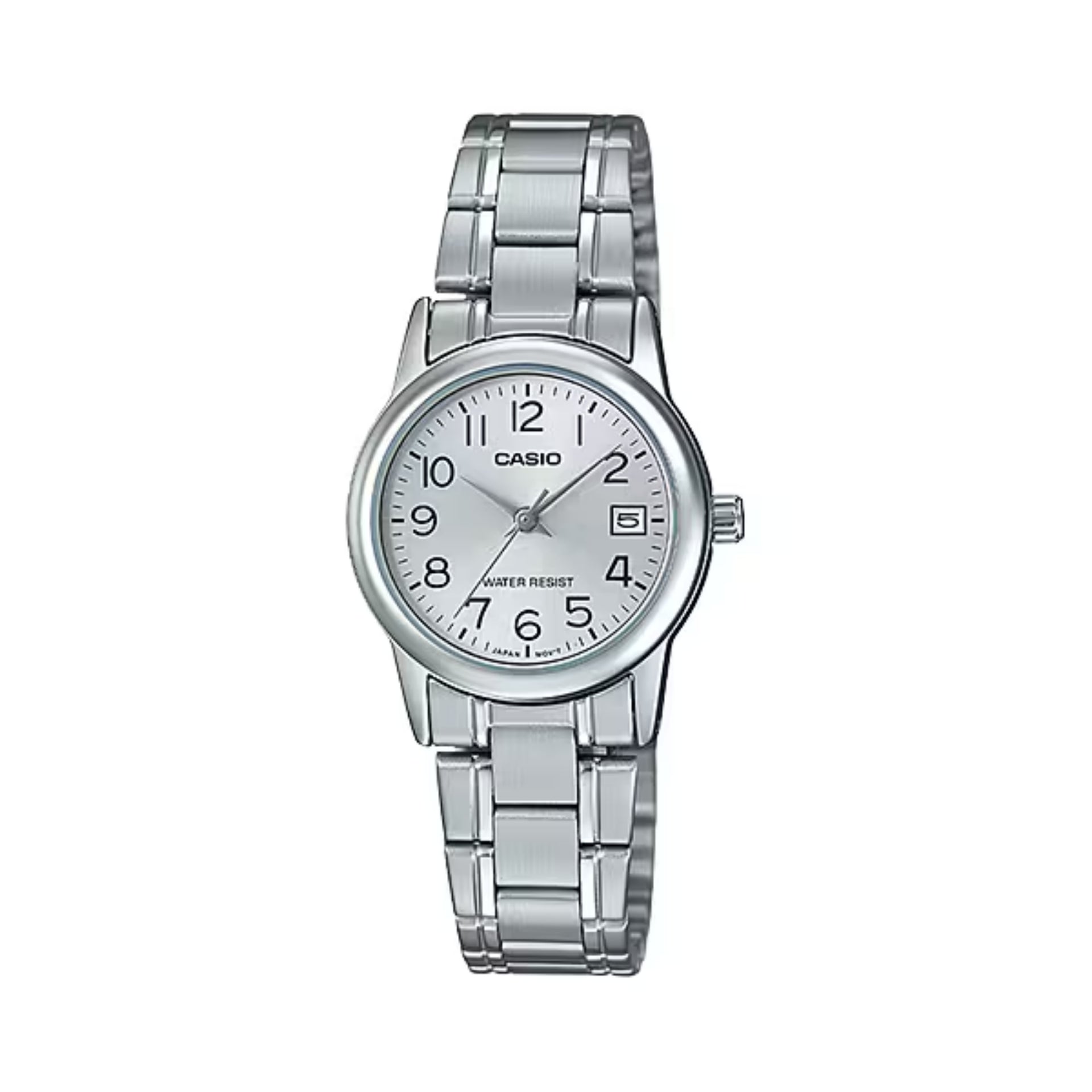 Casio Women’s Silver Date Watch - LTP-V002D-7BUDF