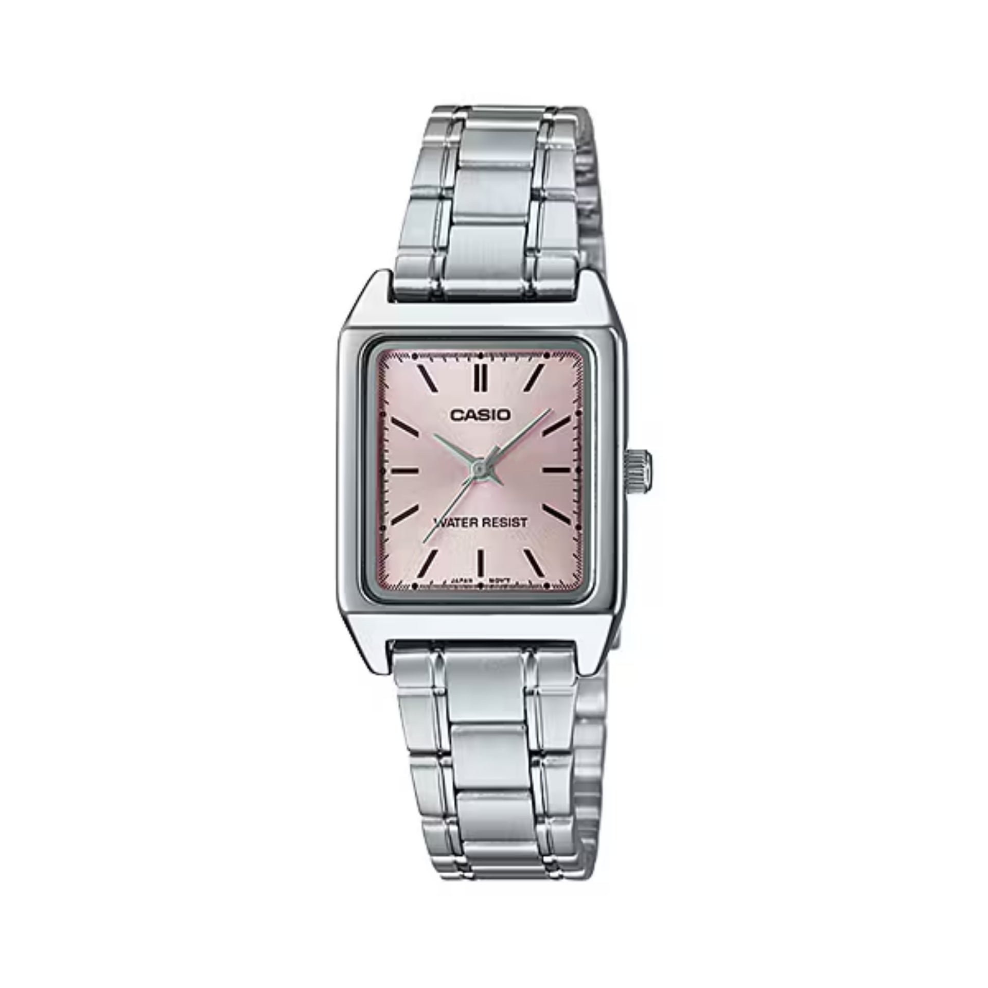 Casio Women’s Stainless Steel Analog Watch with Pink Dial - LTP-V007D-4EUDF