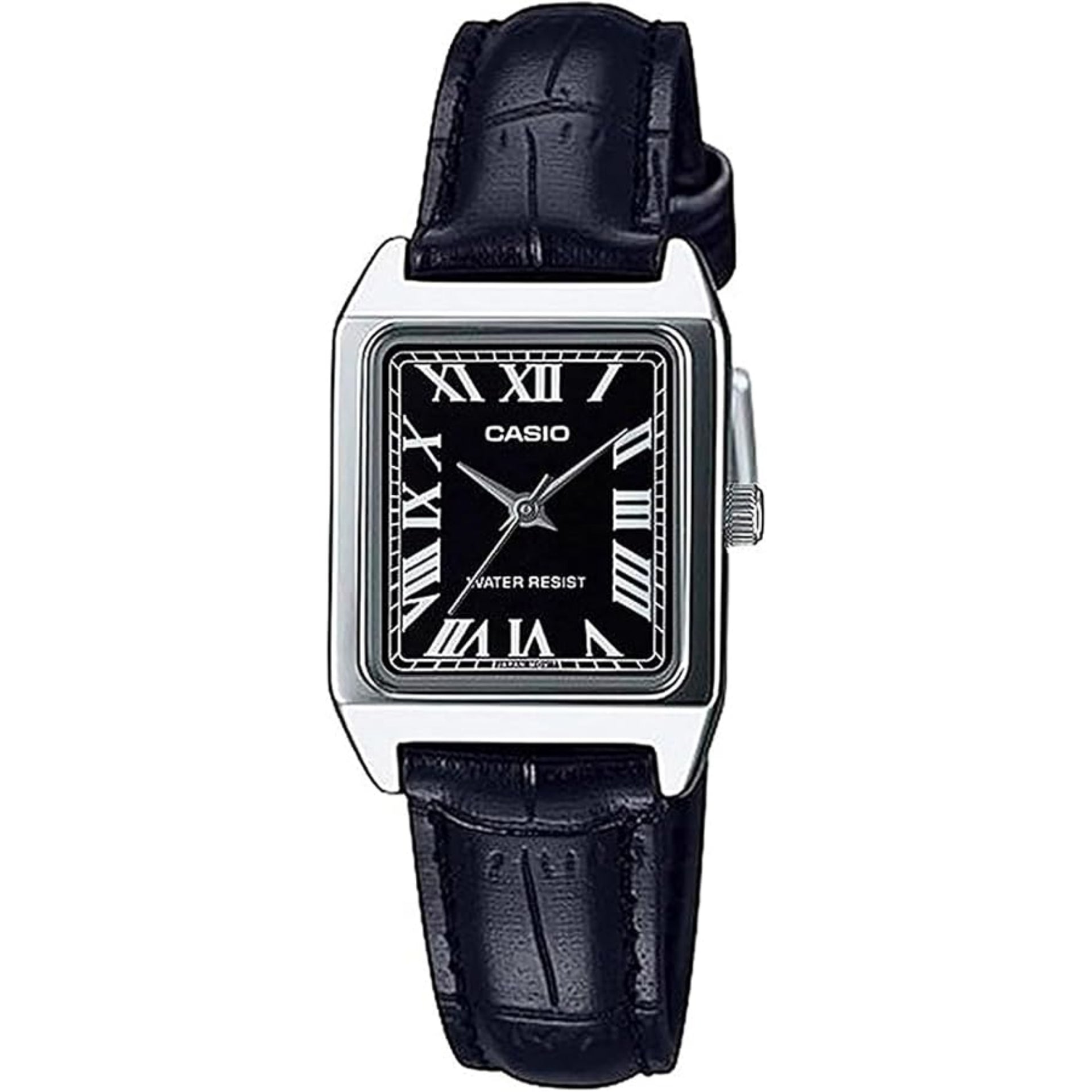 Casio Women's Black Analog Watch with Black Dial - LTP-V007L-1BUDF