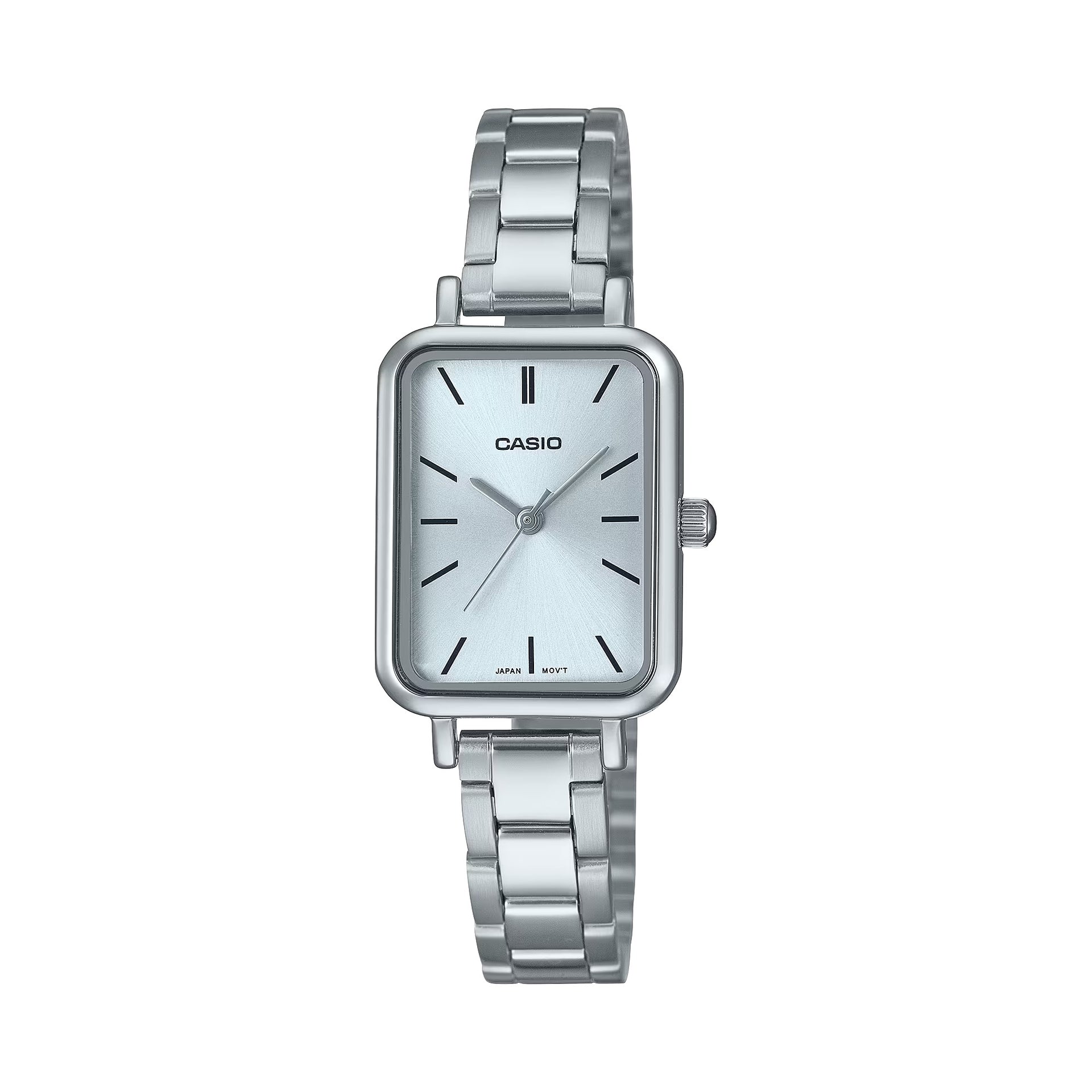 Casio WomenÕs Silver Watch with Light Blue Dial - LTP-V009D-2EUDF
