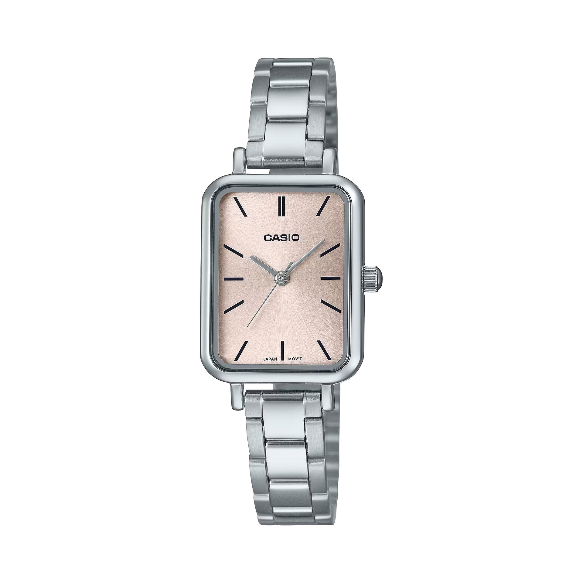 Casio WomenÕs Silver Watch with Pink Dial - LTP-V009D-4EUDF