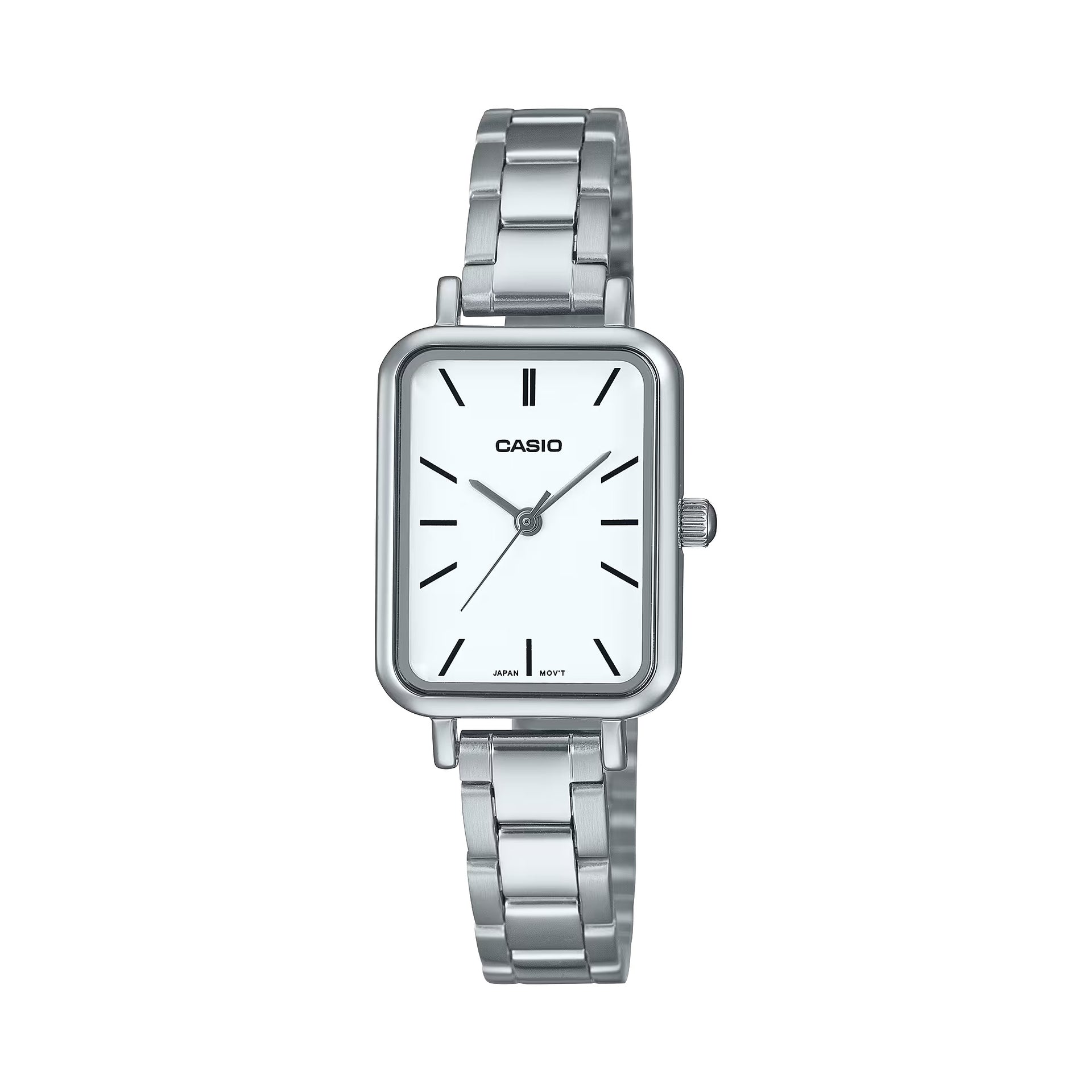 Casio WomenÕs Silver Watch with White Dial - LTP-V009D-7EUDF