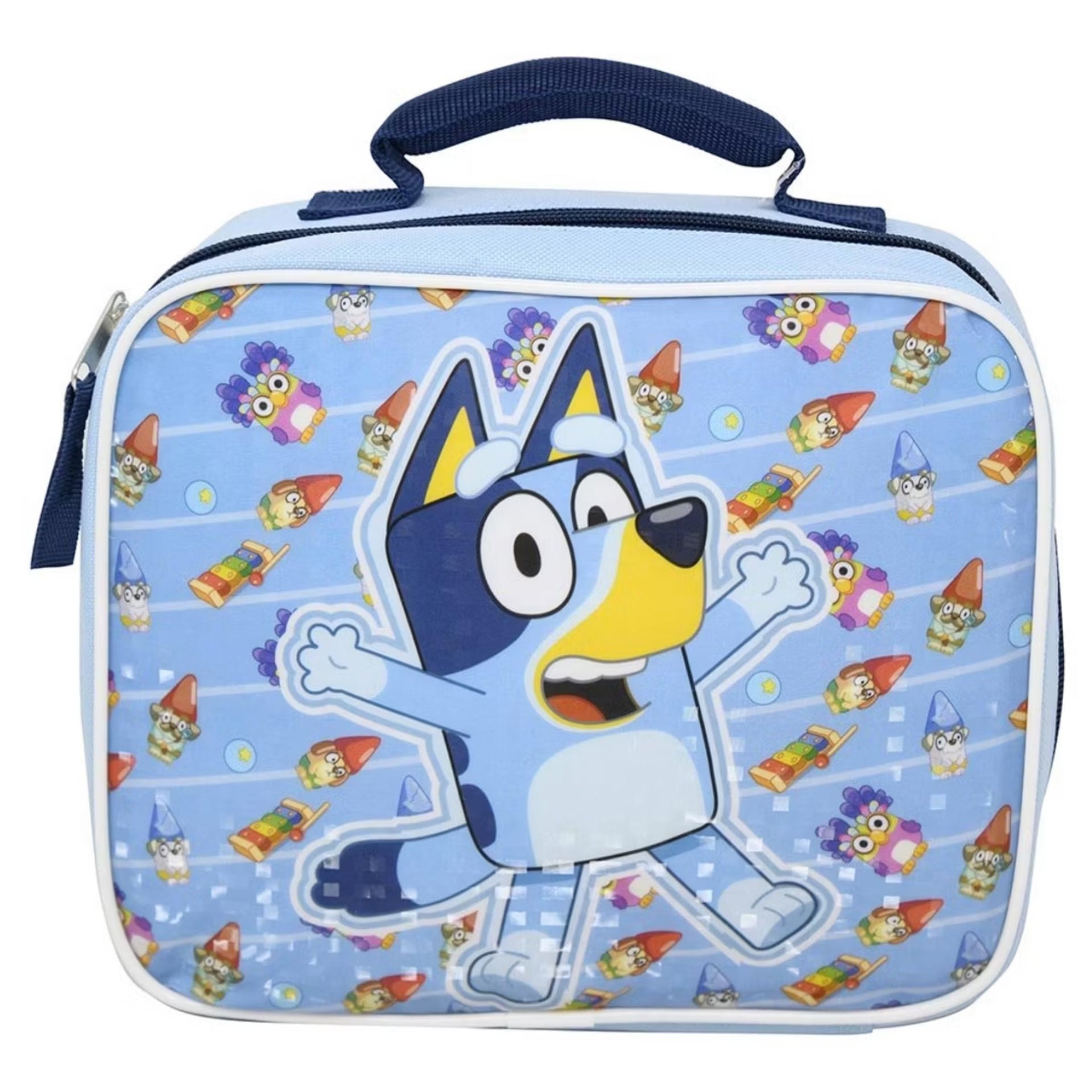 Fast Forward Bluey Rectangle Lunch Bag - Hello Bluey Mini Characters