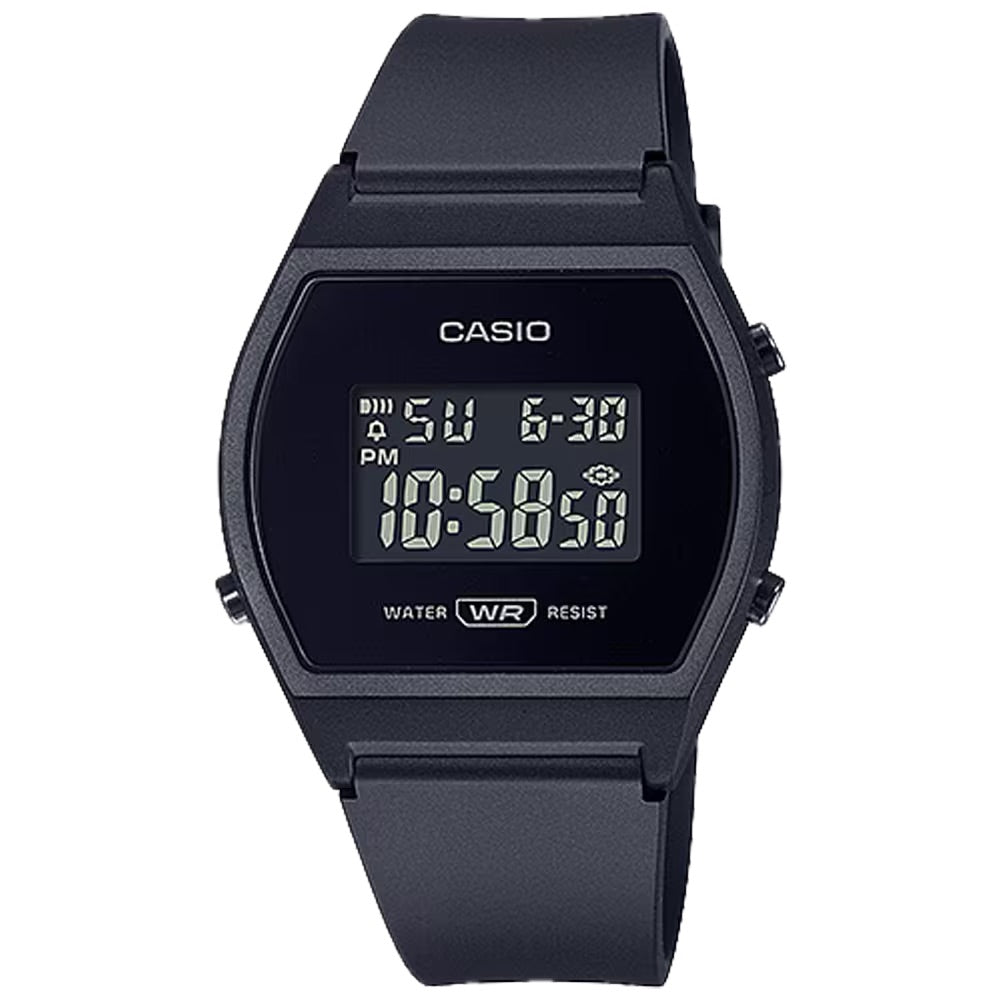 Casio Women's Digital Sport Watch with Black Dial - LW-204-1BCF