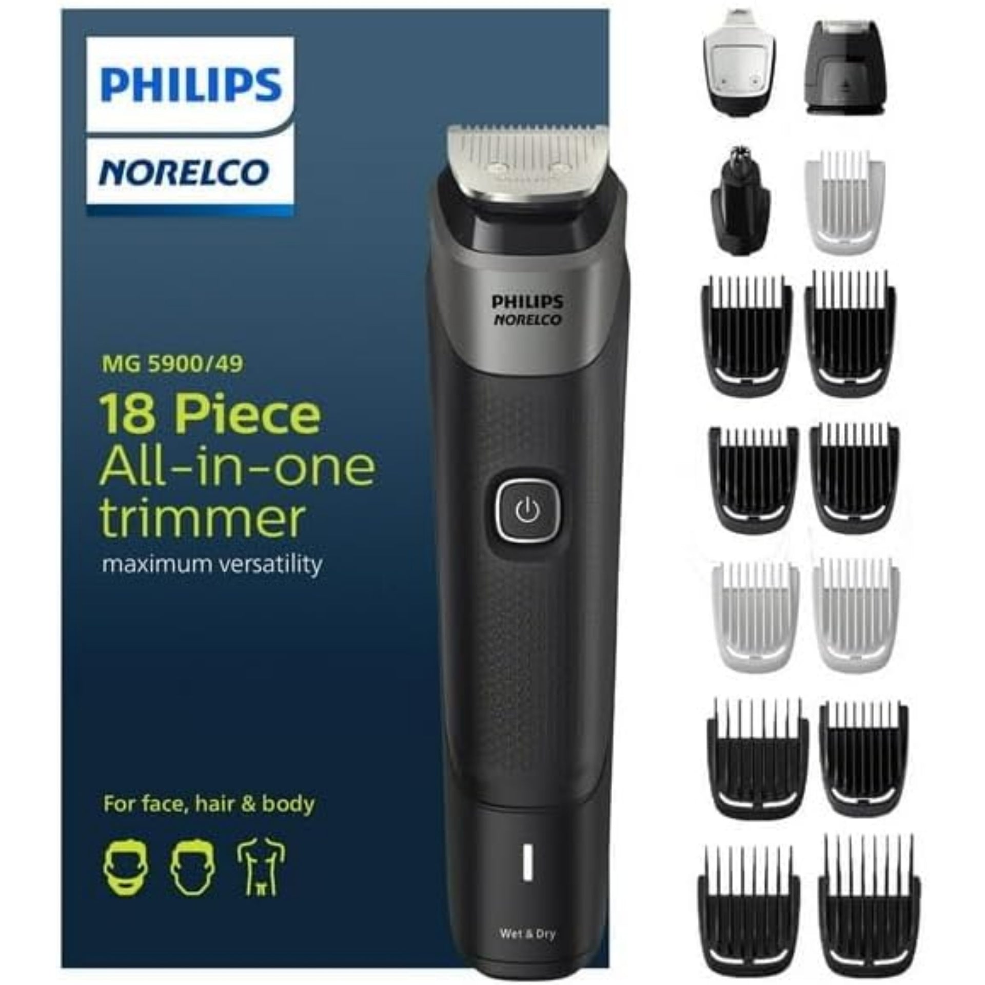 Philips Norelco Series 5000 Cordless Trimmer - MG5900-49