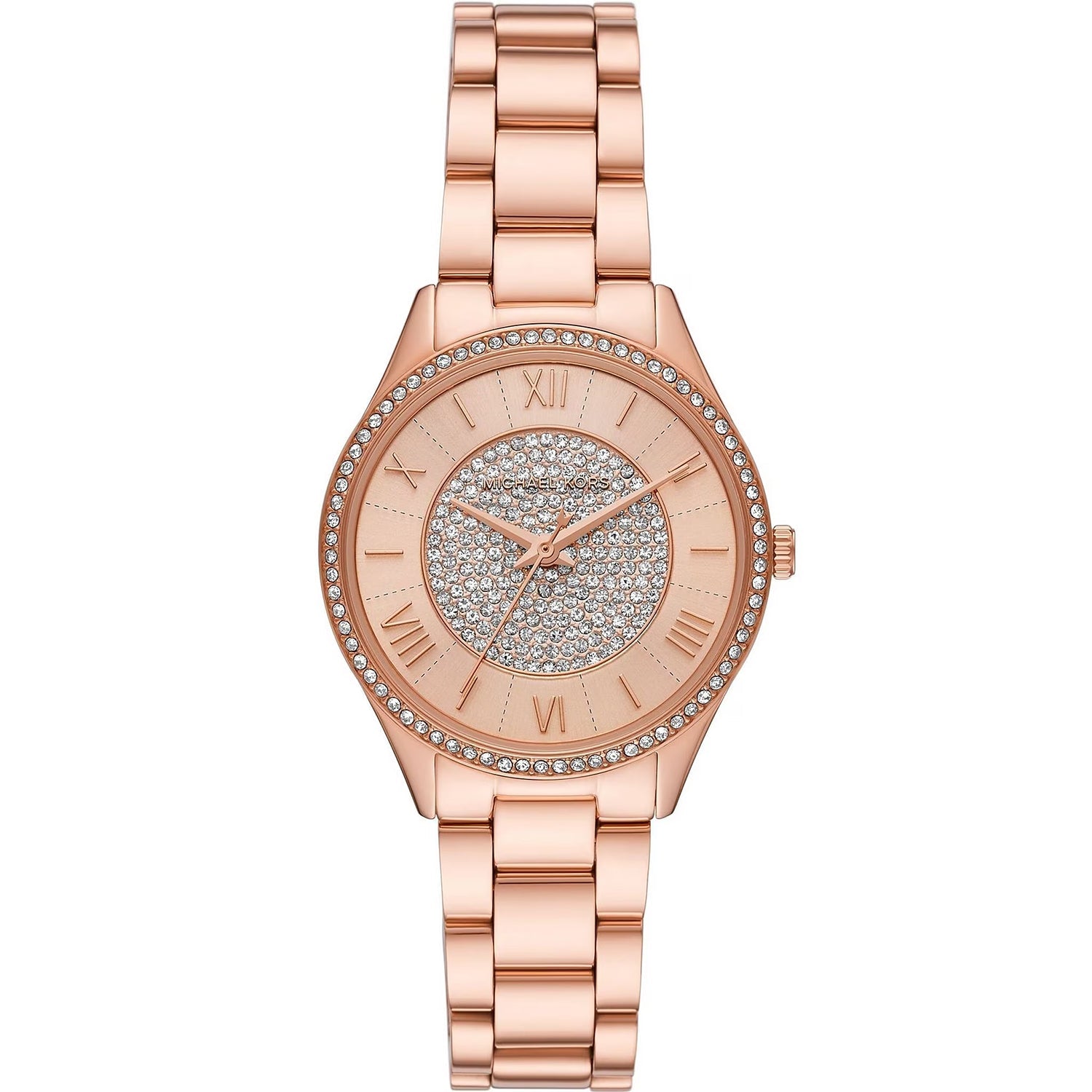 Michael Kors Women's Lauryn Rose Gold Dial Watch - MK4736