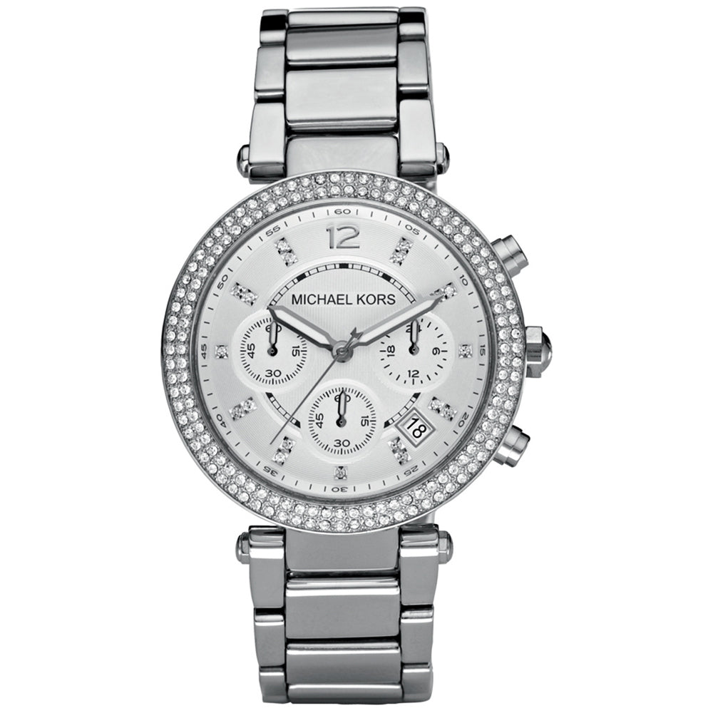 Michael Kors Women's Parker Silver Dial Watch - MK5353