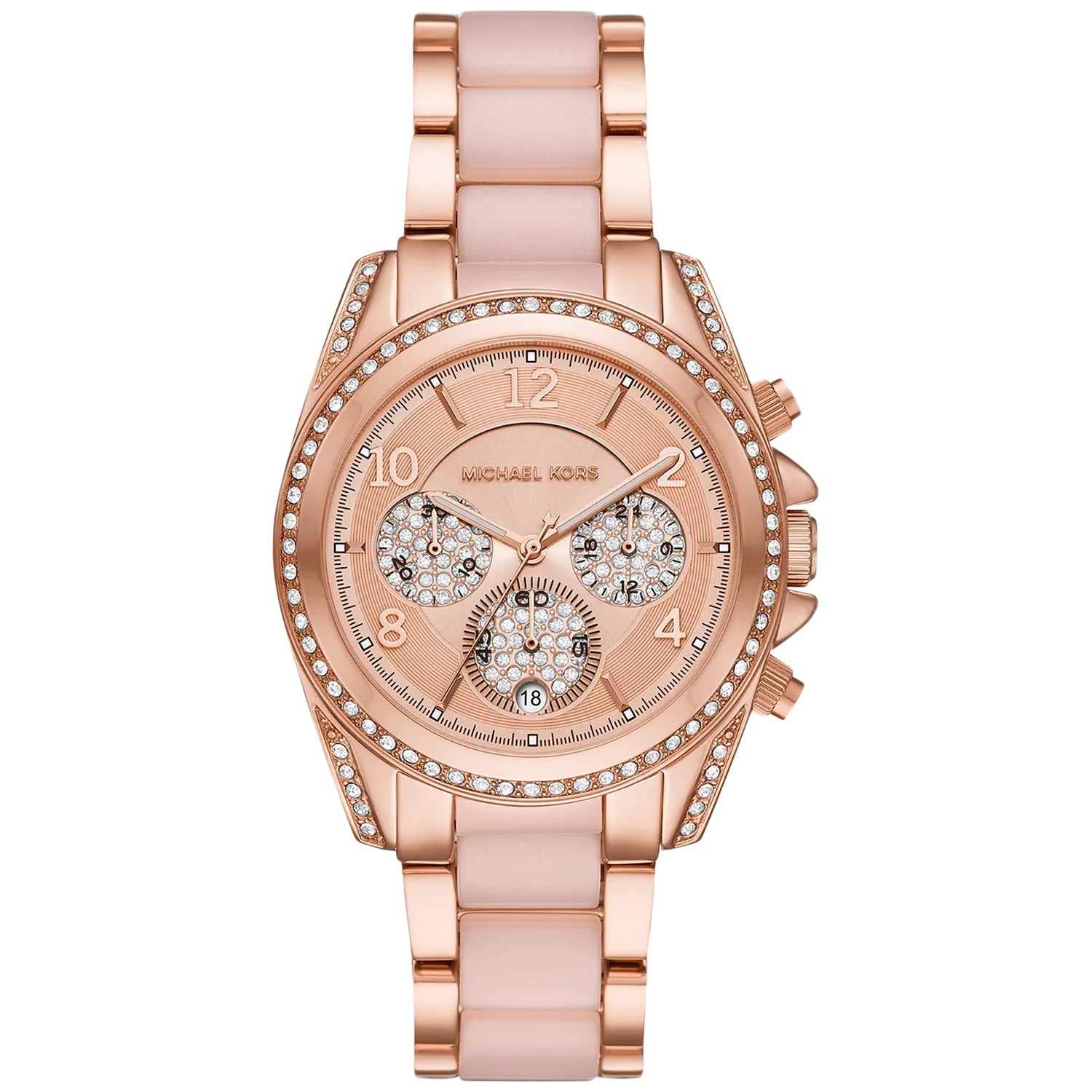 Michael Kors Women's Blair Rose Gold Dial Watch - MK6763