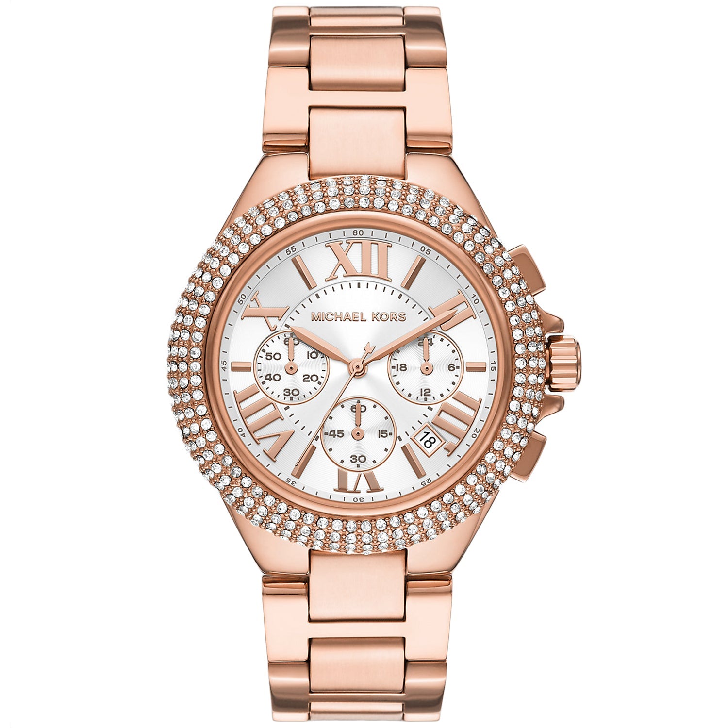 Michael Kors Women's Camille Silver Dial Watch - MK6995