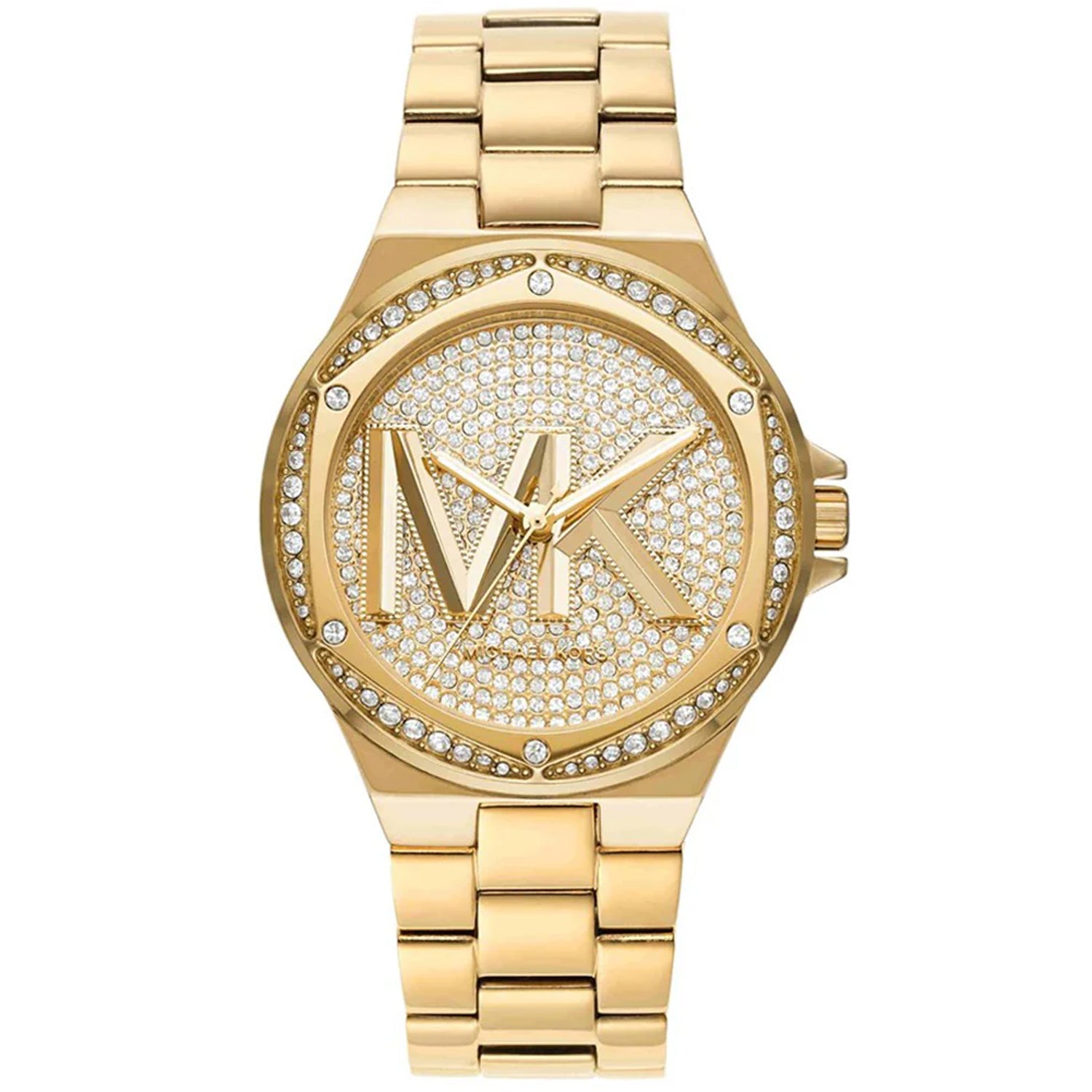 Michael Kors Women's Lennox Gold Dial Watch - MK7229