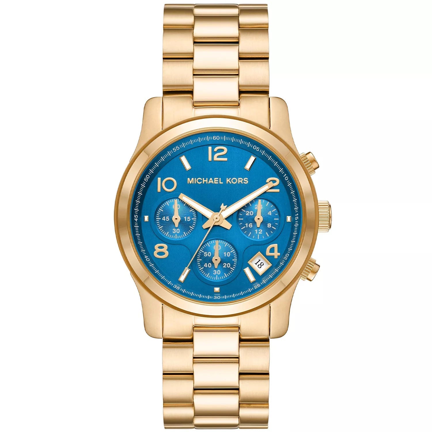 Michael Kors Women's Runway Blue Dial Watch - MK7353