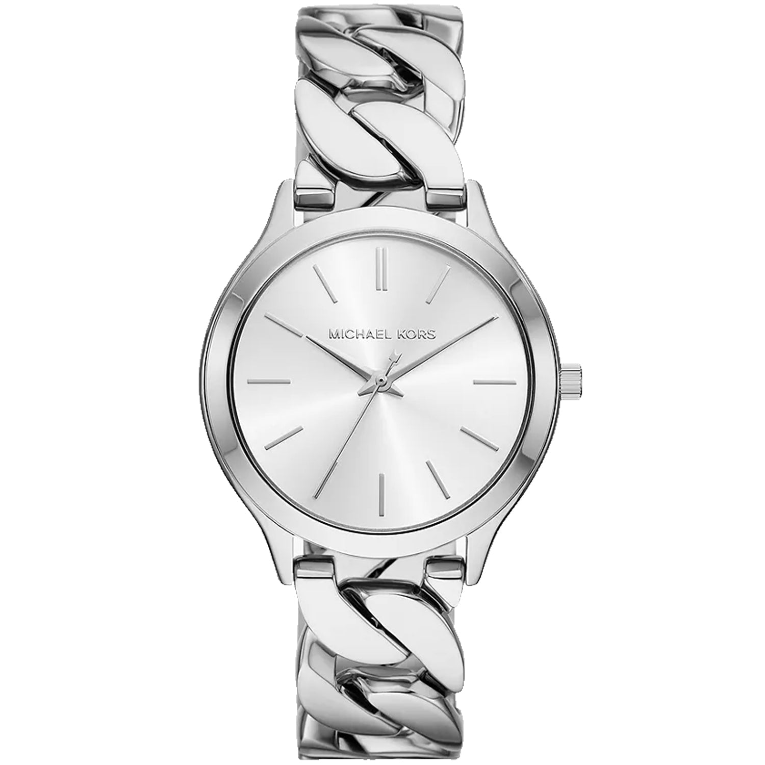 Michael Kors Women's Slim Runway White Dial Watch - MK7474