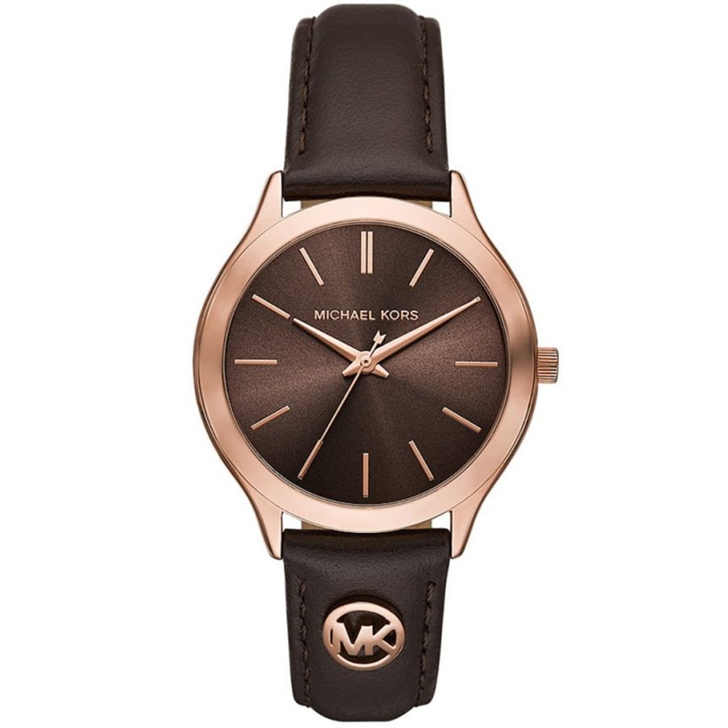 Michael Kors Women's Slim Runway Grey Dial Watch - MK7489