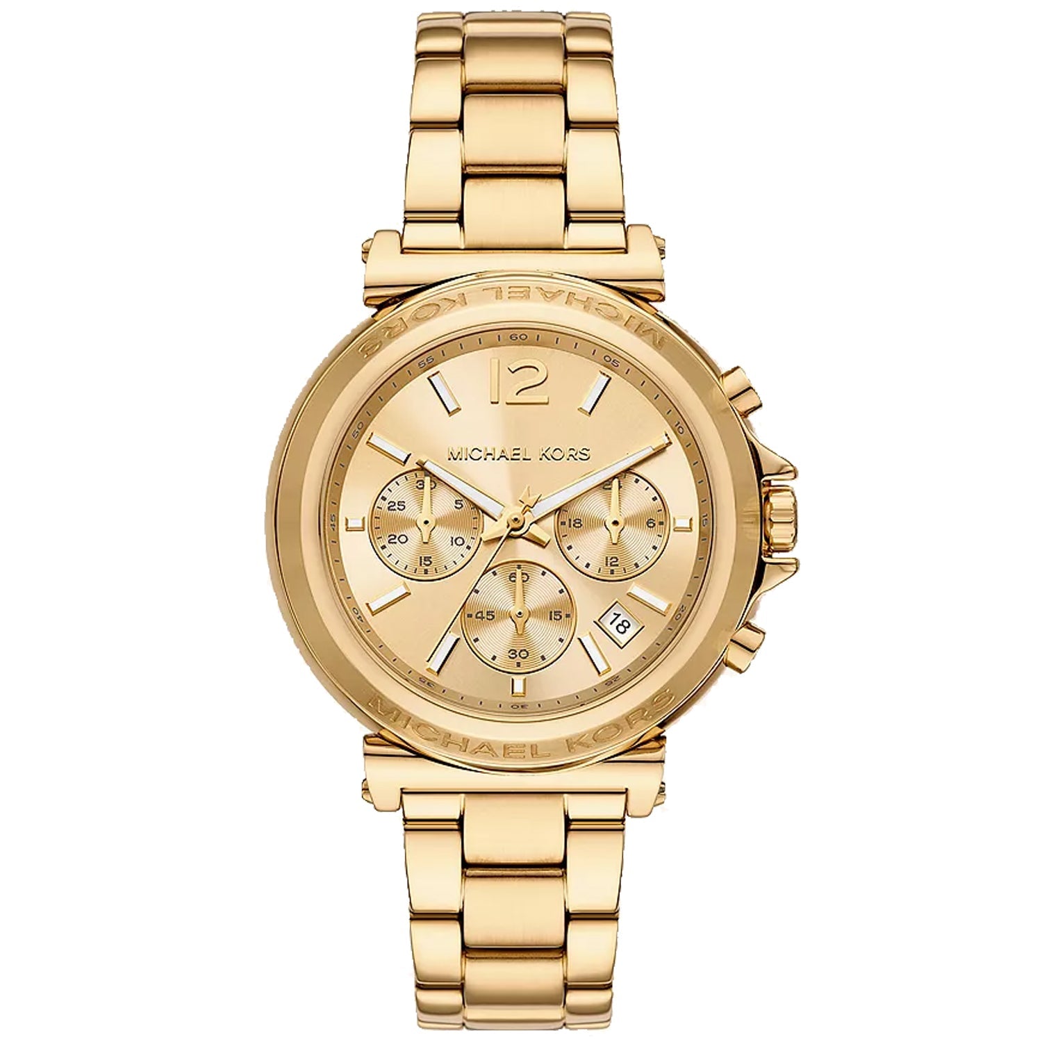 Michael Kors Women's Maren Gold Dial Watch - MK7493