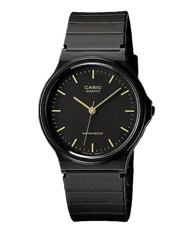 Casio Men's Classic Analog Watch with Black Dial - MQ-24-1E