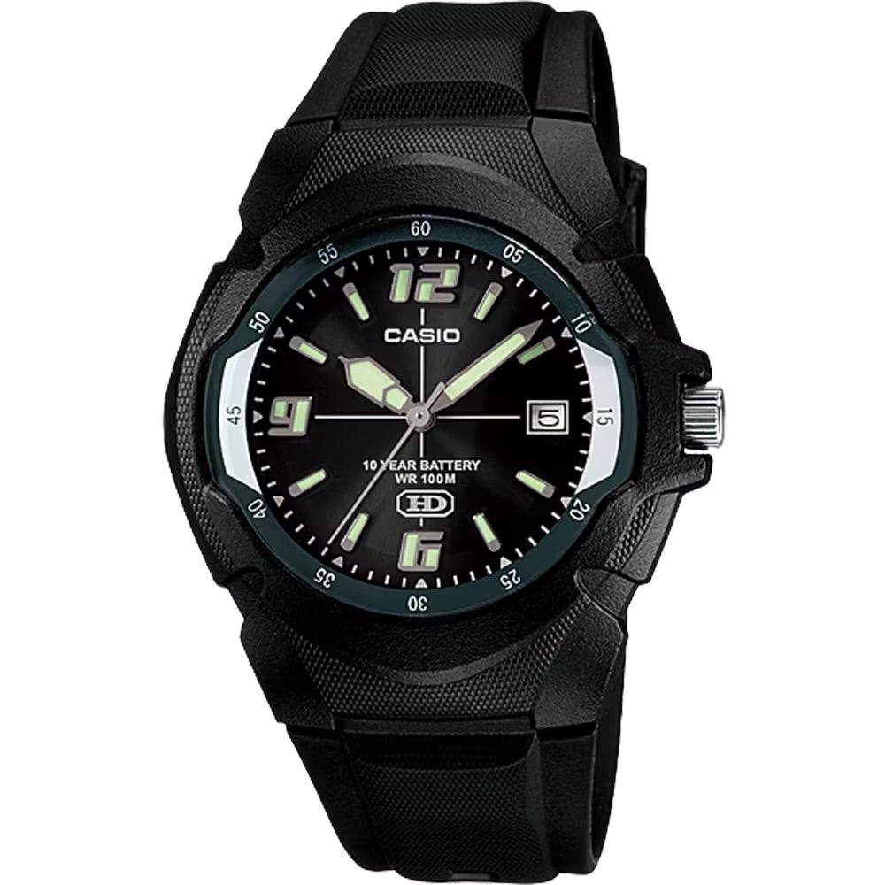 Casio Men's Sport Watch with Black Dial - MW-600F-1AV