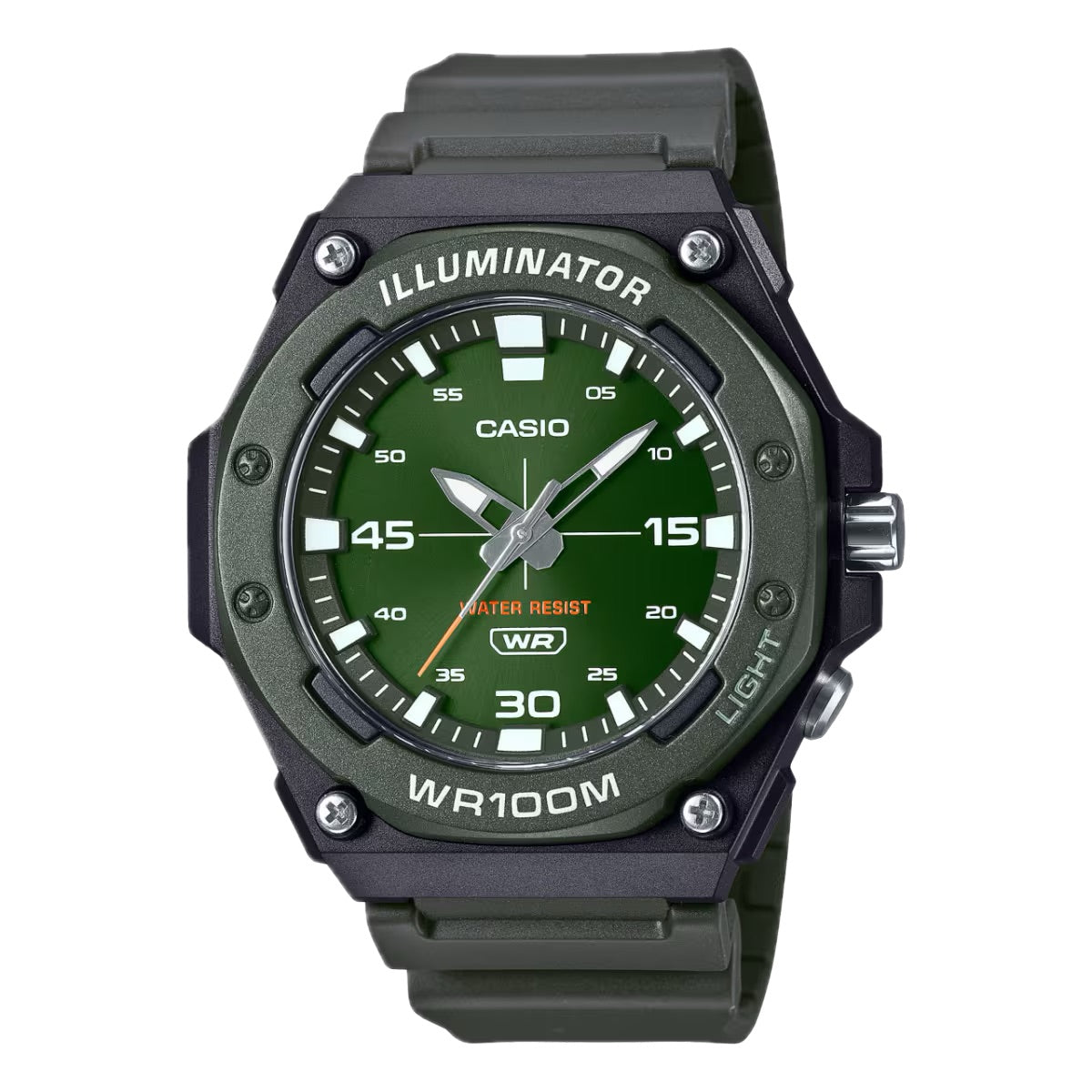 Casio Men's Sport Watch with Green Dial - MW-620H-3AVCF