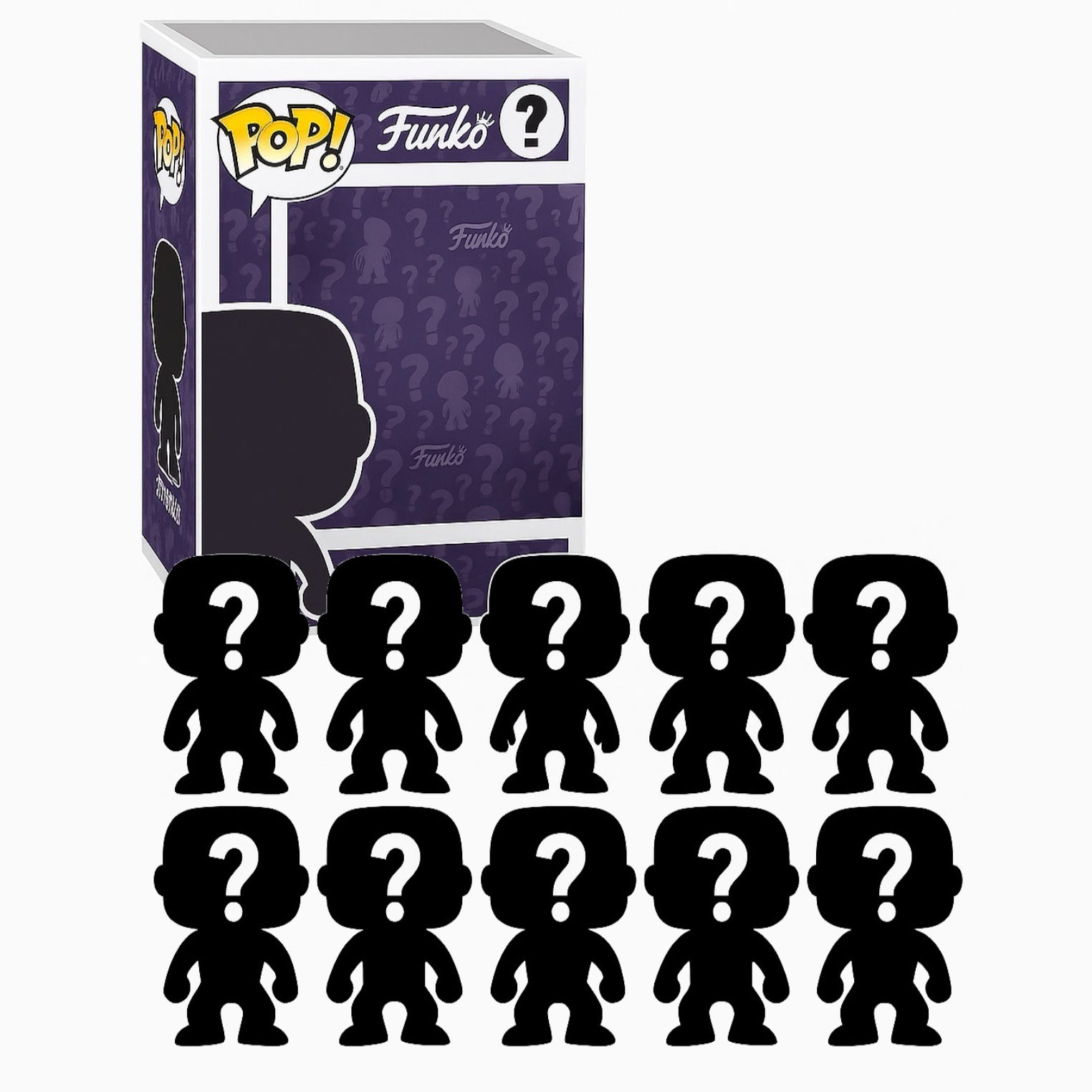 PACK of 10 Surprise Mystery Funko Pop! Randomly Selected