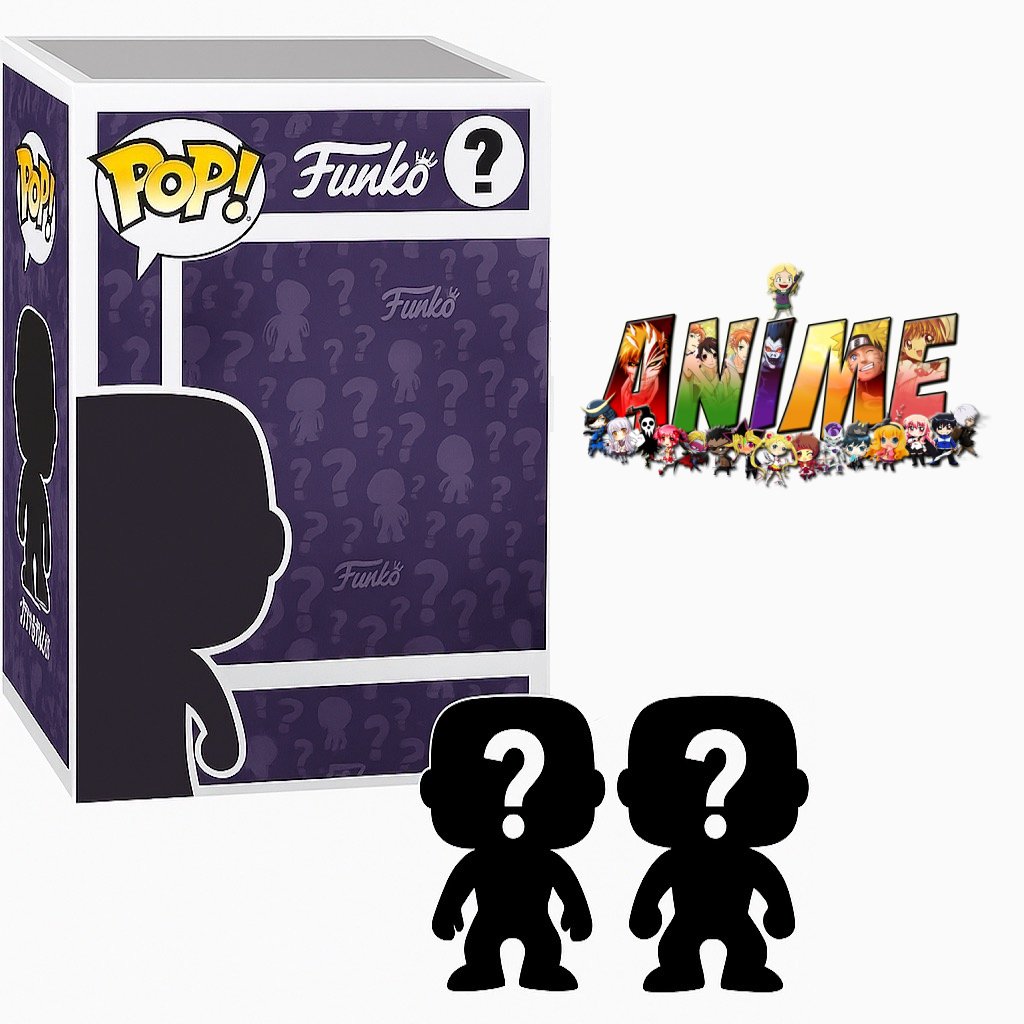 Set of 2 Surprise Mystery Anime Funko Pop! Randomly Selected