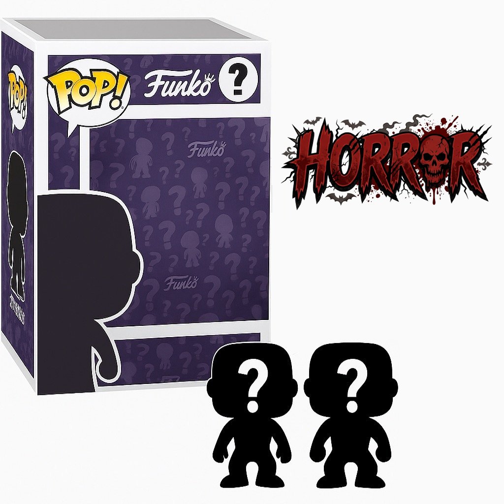 Set of 2 Surprise Mystery Horror Funko Pop! Randomly Selected