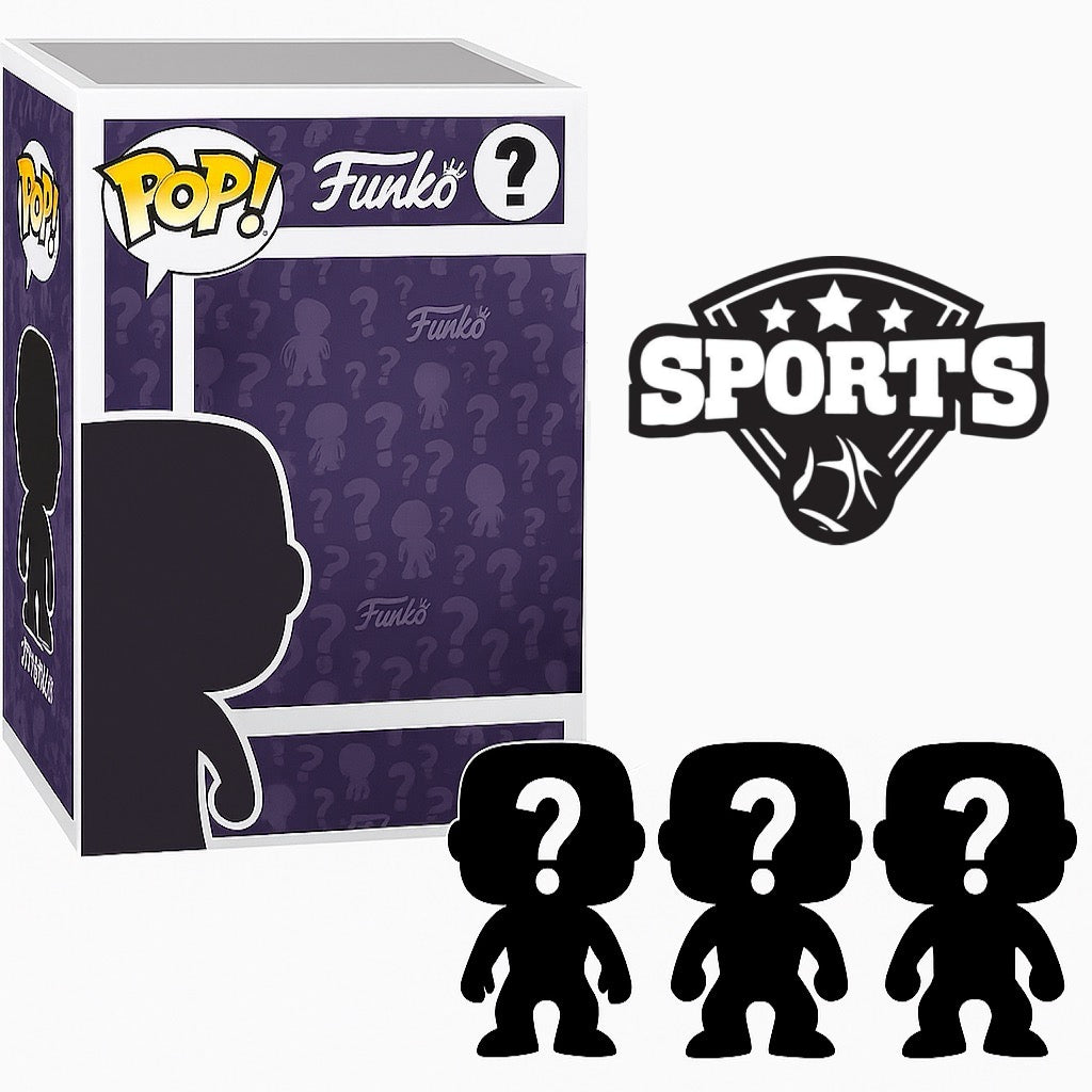 Set of 3 Surprise Mystery Sport Funko Pop! Randomly Selected