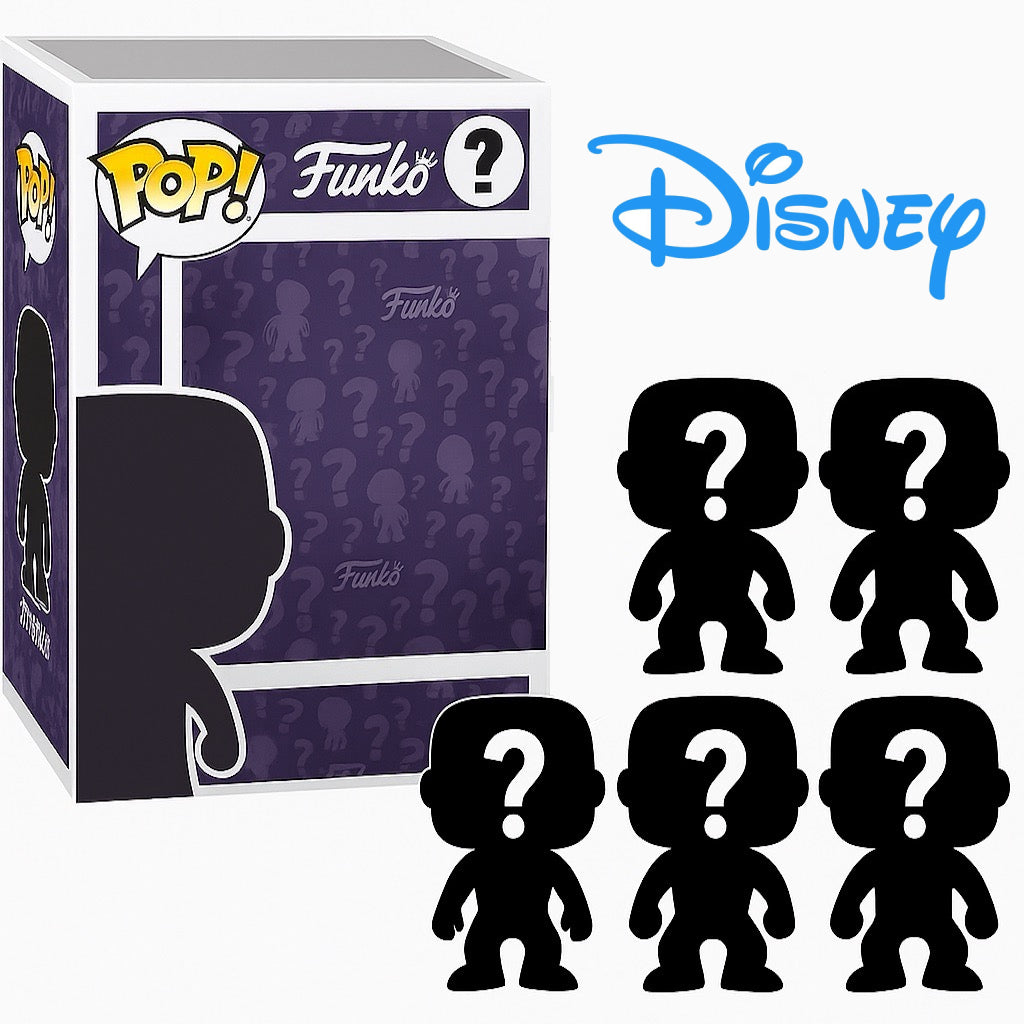 Pack of 5 Surprise Mystery Disney Funko Pop! Randomly Selected