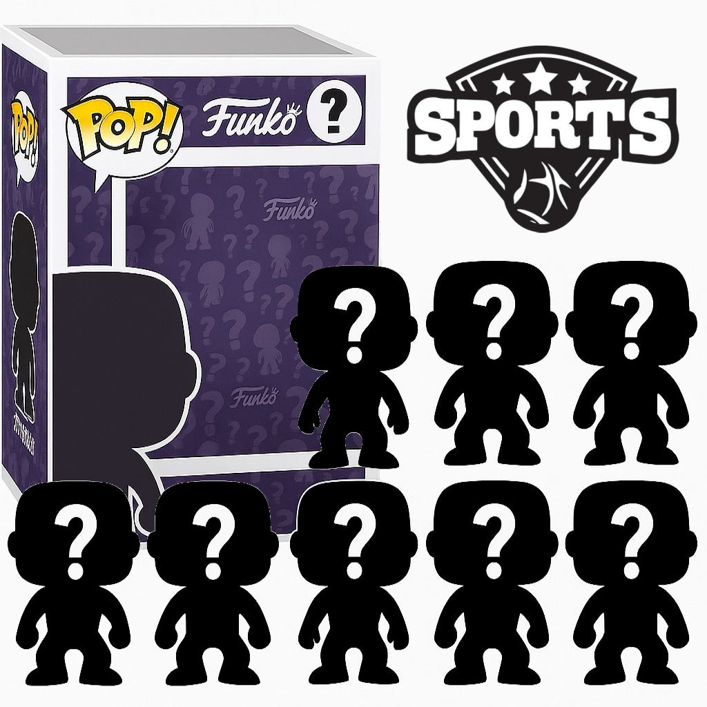 Pack of 8 Surprise Mystery Sport Funko Pop! Randomly Selected