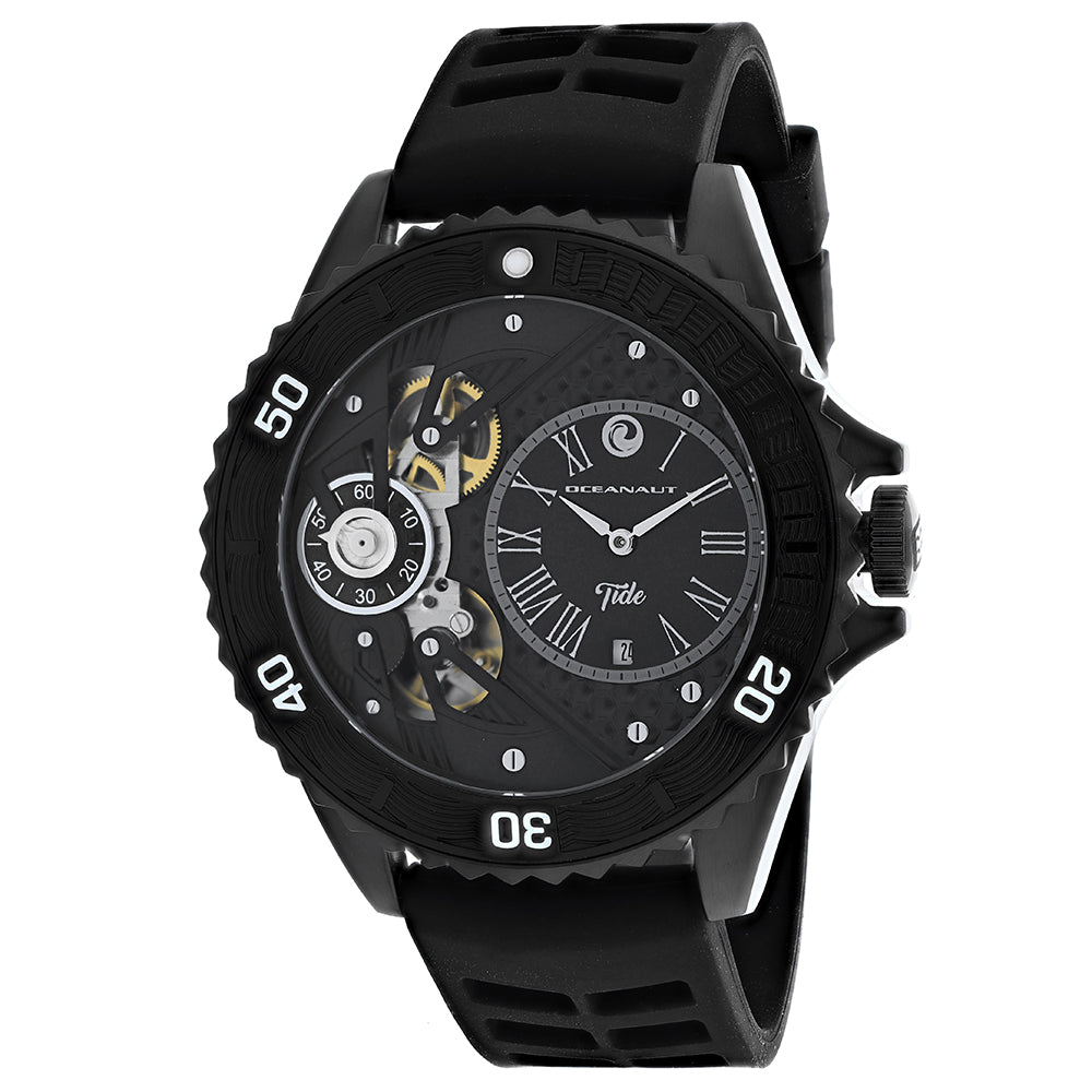 Oceanaut Men's Tide Black Dial Watch - OC0997